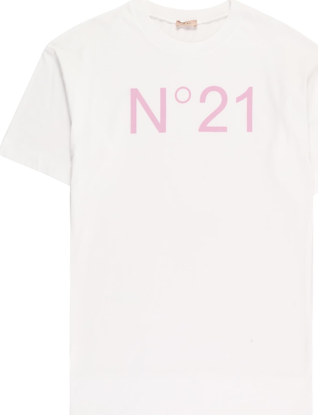 N°21 Tričko světle růžová / bílá