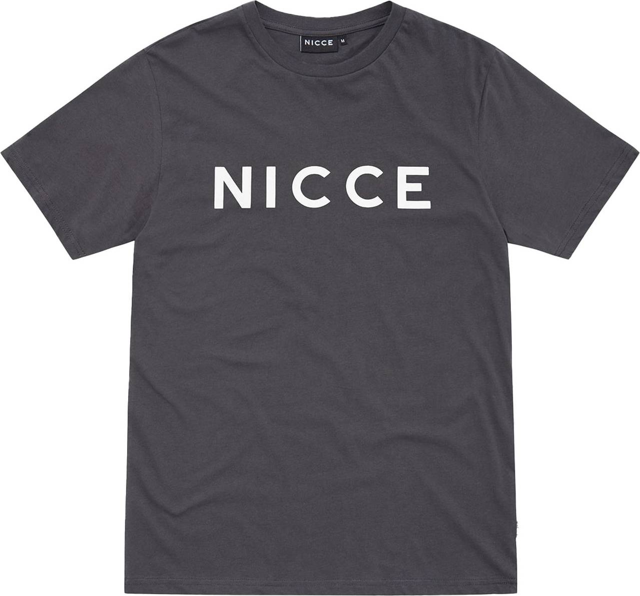 Nicce Tričko tmavě šedá / bílá