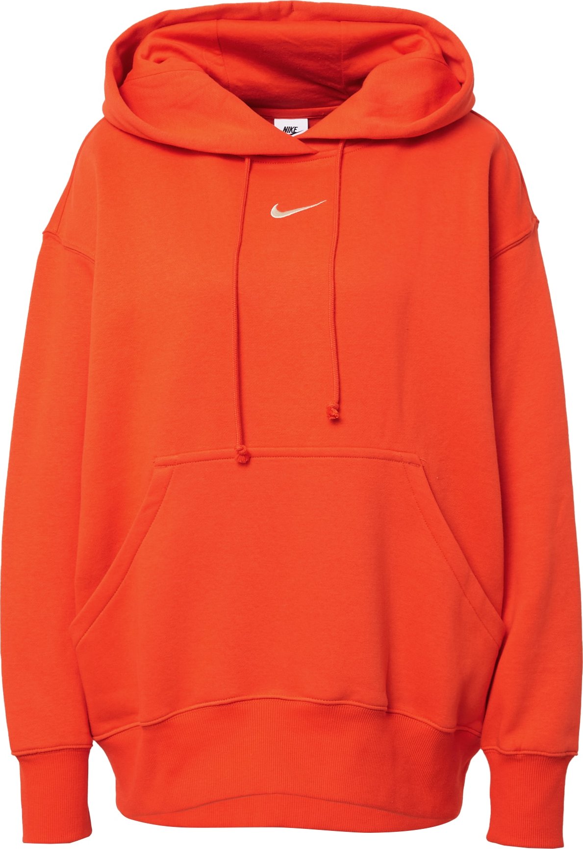 Nike Sportswear Mikina jasně červená / bílá