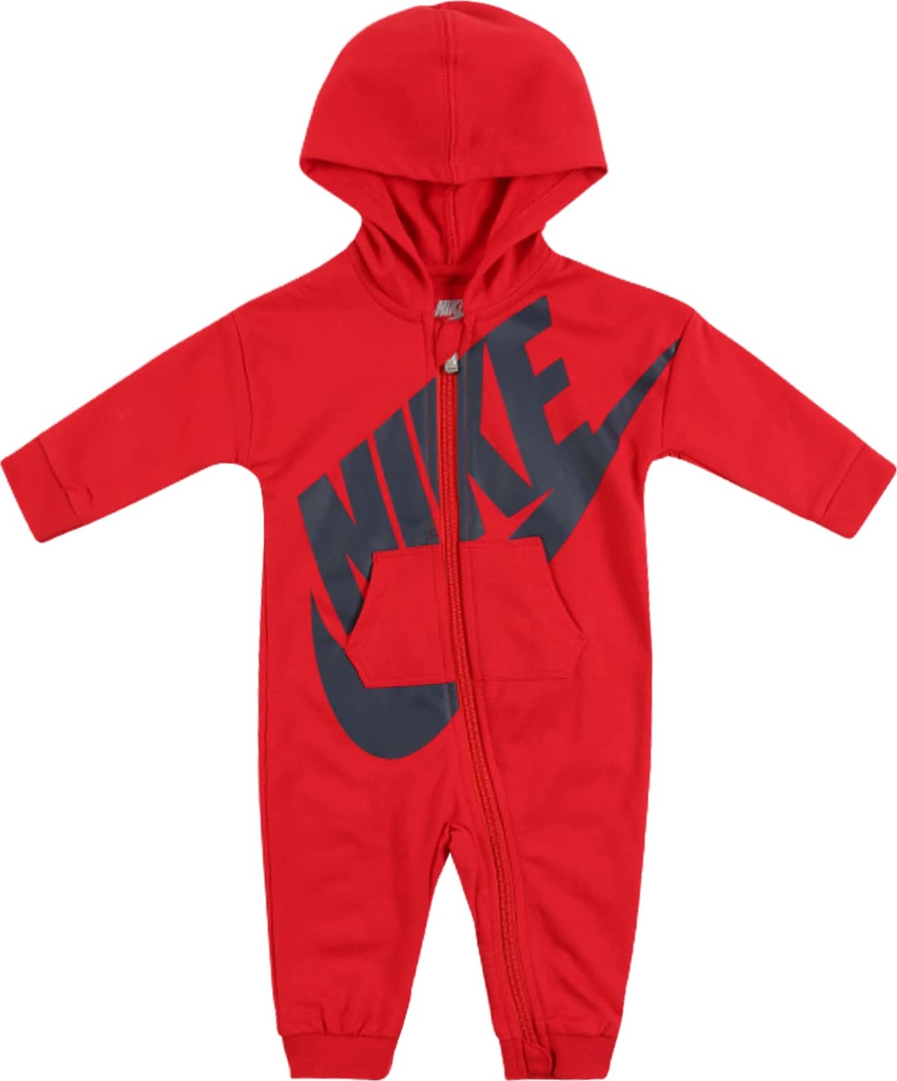 Nike Sportswear Overal 'BABY FRENCH TERRY“ALL DAY PLAY” COVERALL' červená