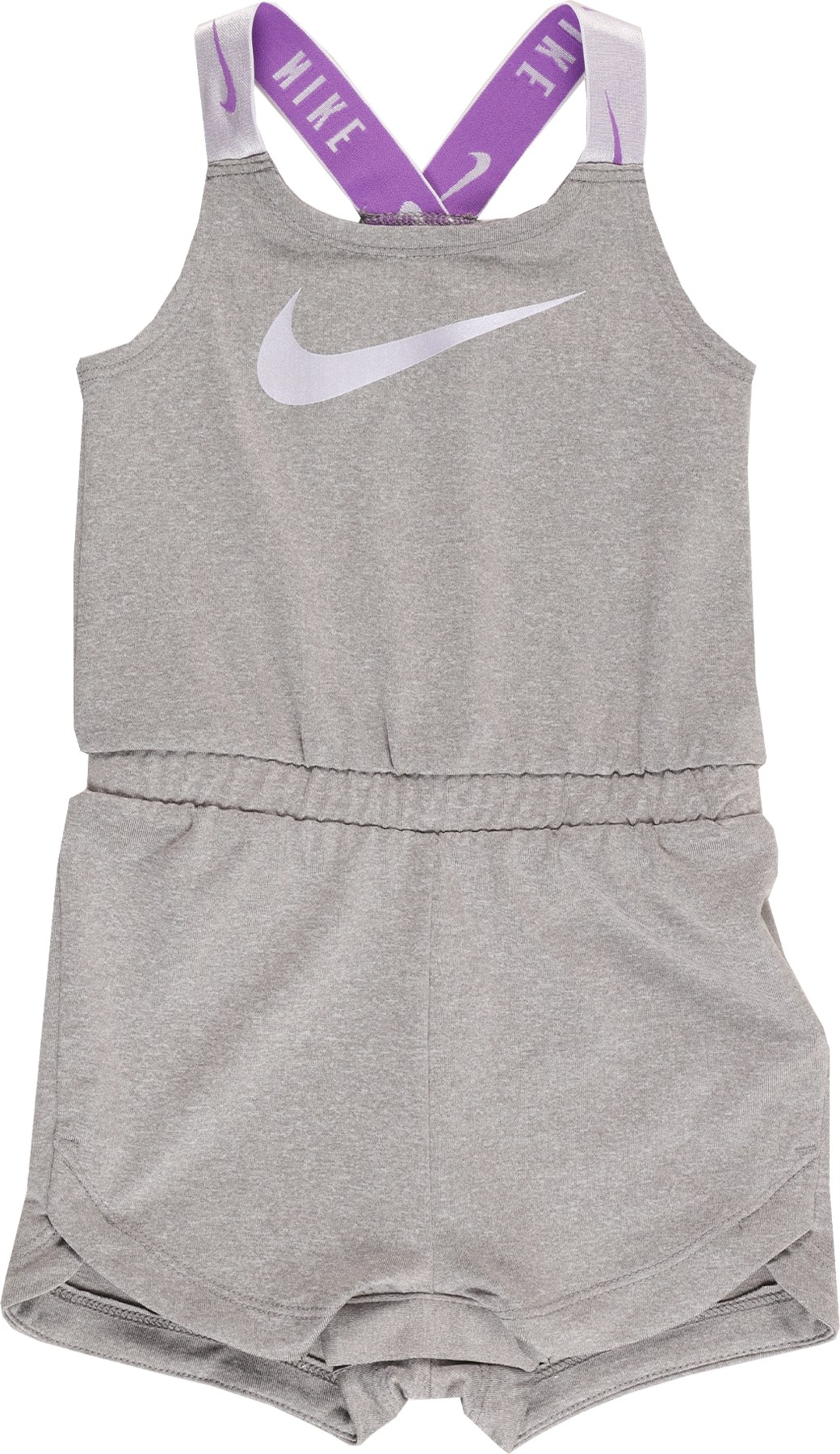 Nike Sportswear Overal světle šedá / šedý melír / lilek