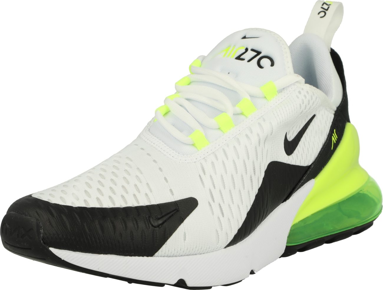 Nike Sportswear Tenisky svítivě zelená / černá / bílá