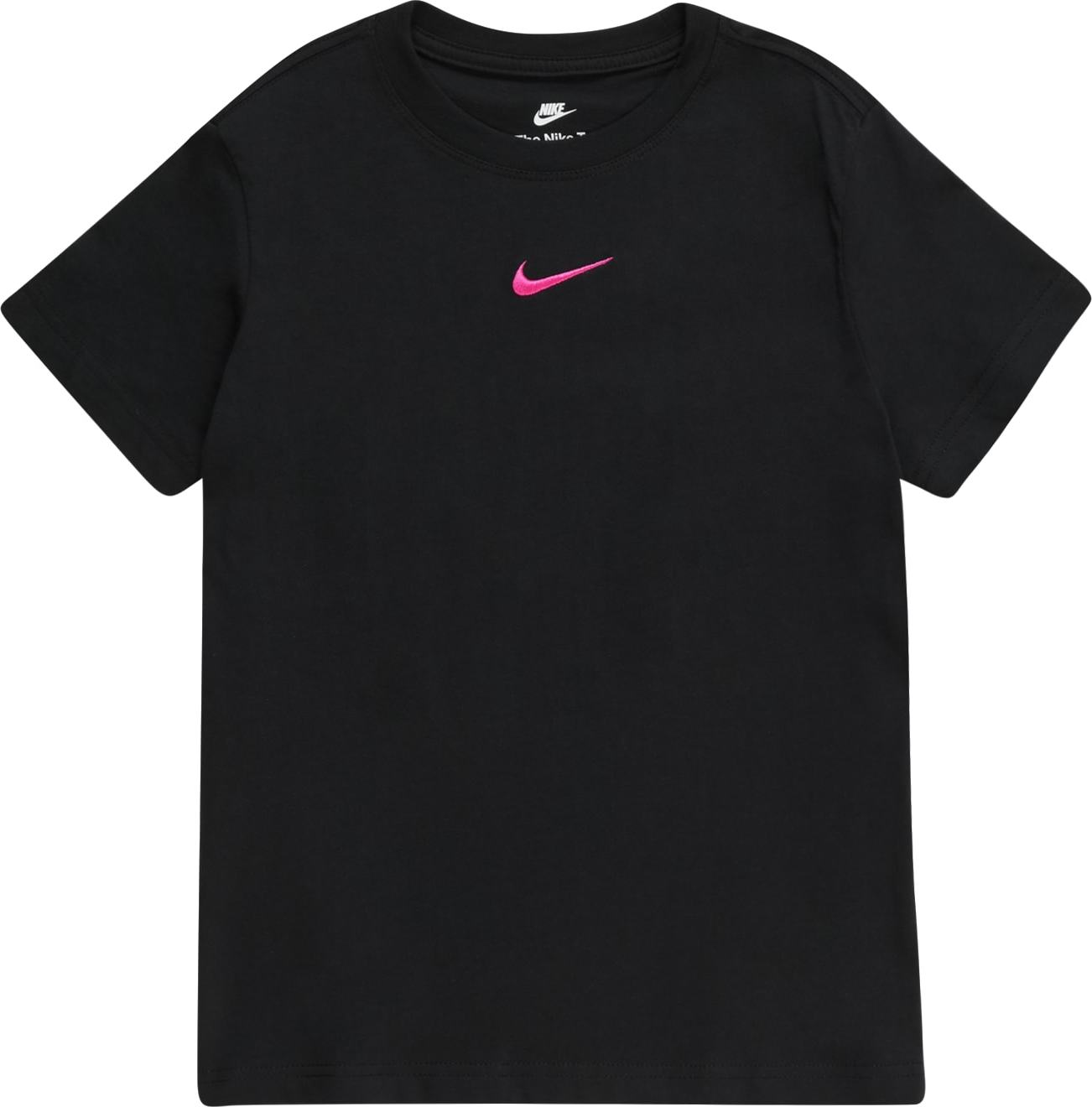 Nike Sportswear Tričko pink / černá