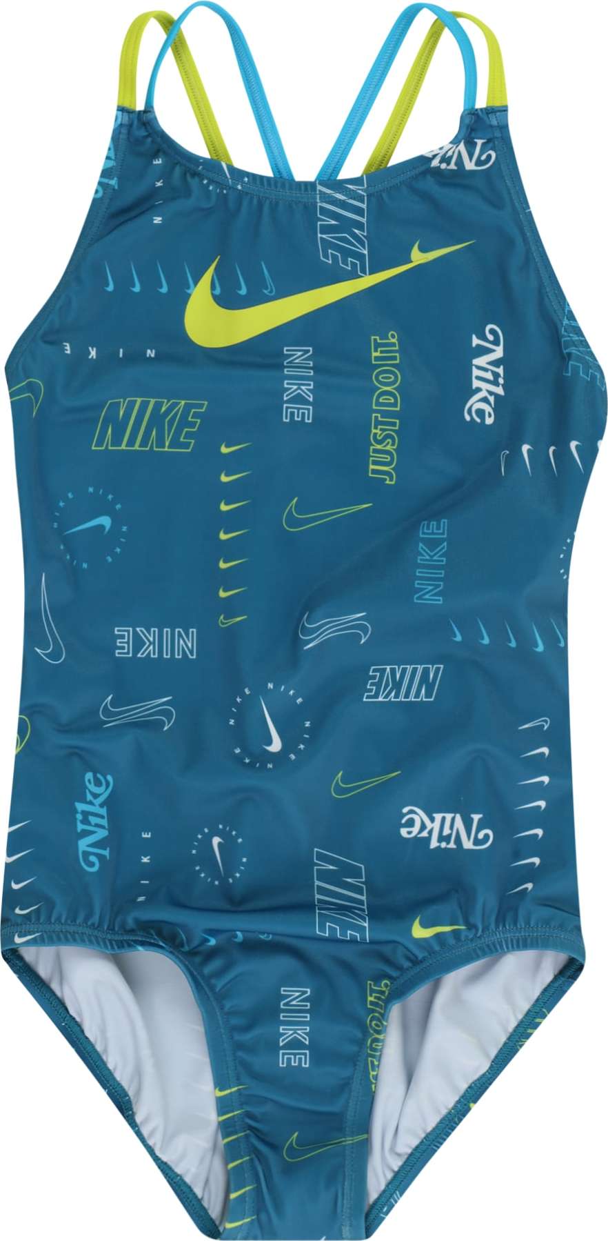 Nike Swim Sportovní plavky modrá / rákos / bílá