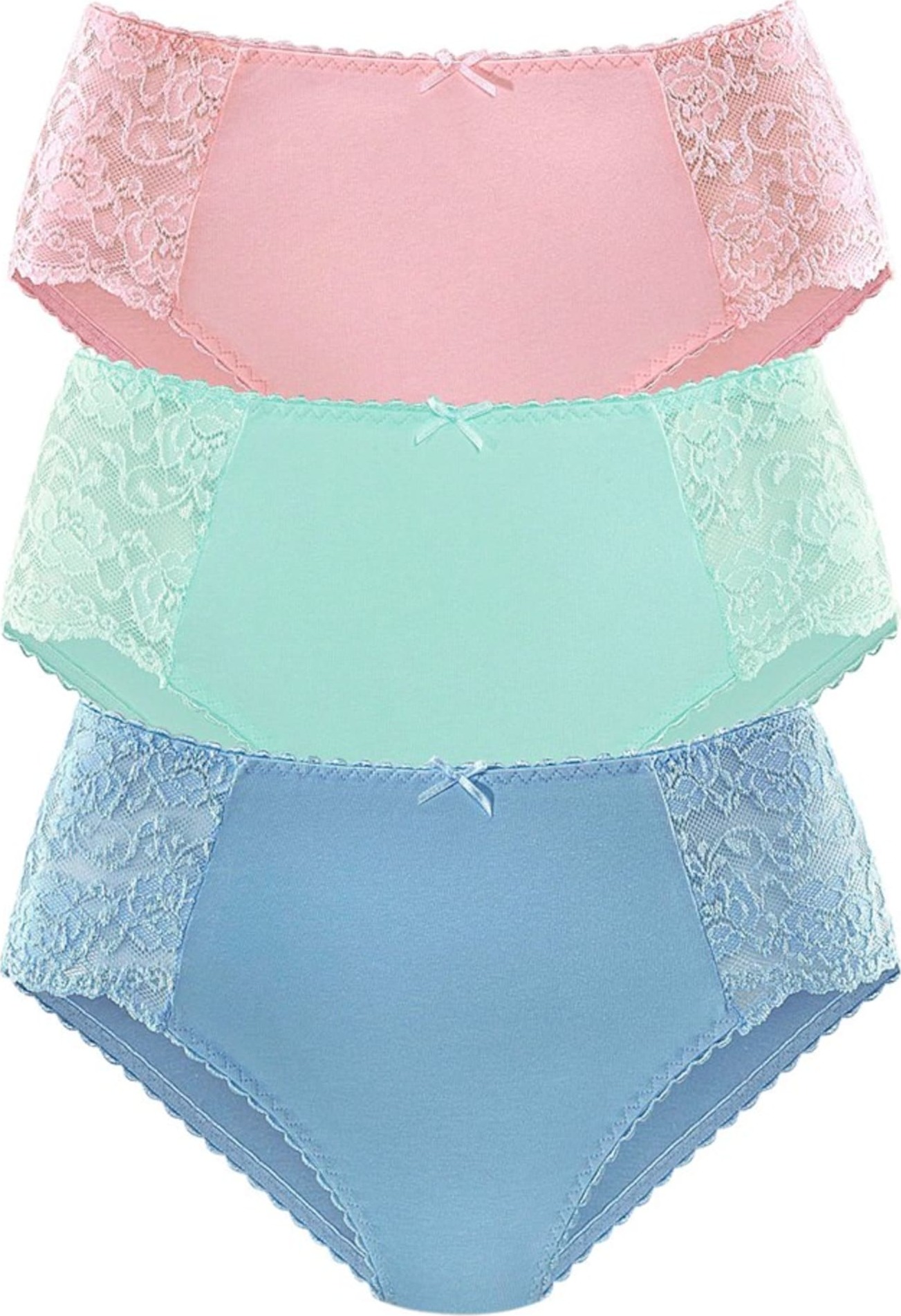 PETITE FLEUR Kalhotky královská modrá / mátová / růže