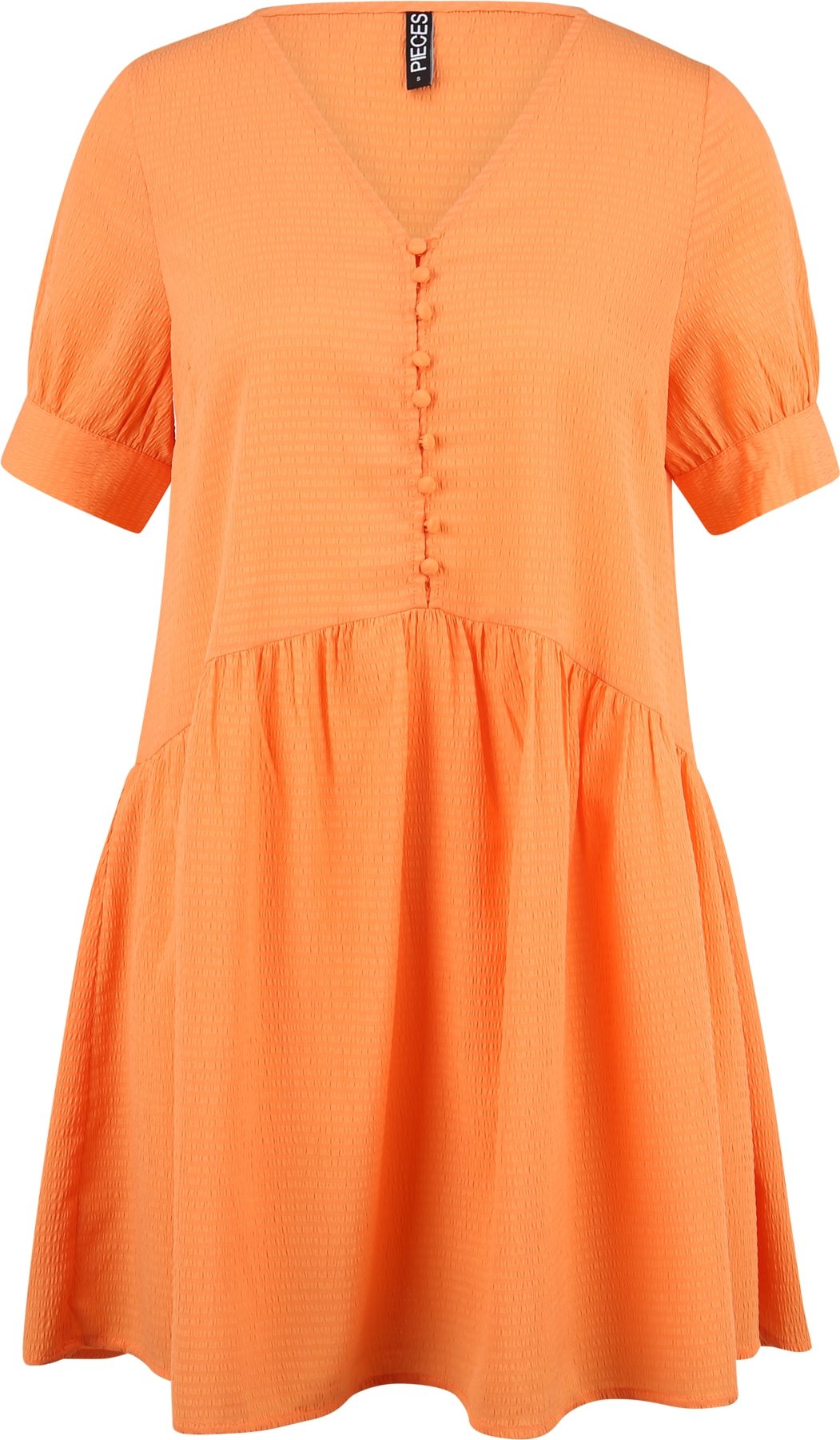 Pieces Petite Košilové šaty 'Geneva' oranžová
