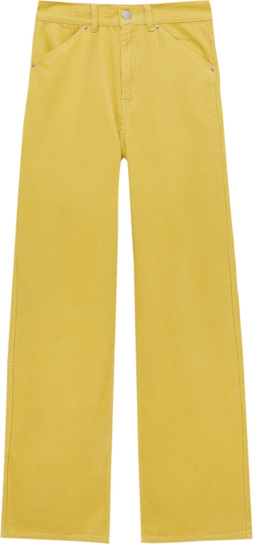 Pull&Bear Kalhoty žlutá