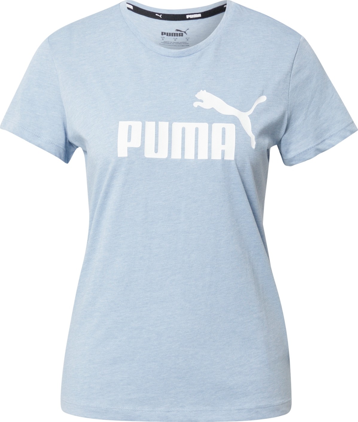 PUMA Funkční tričko světlemodrá / bílá