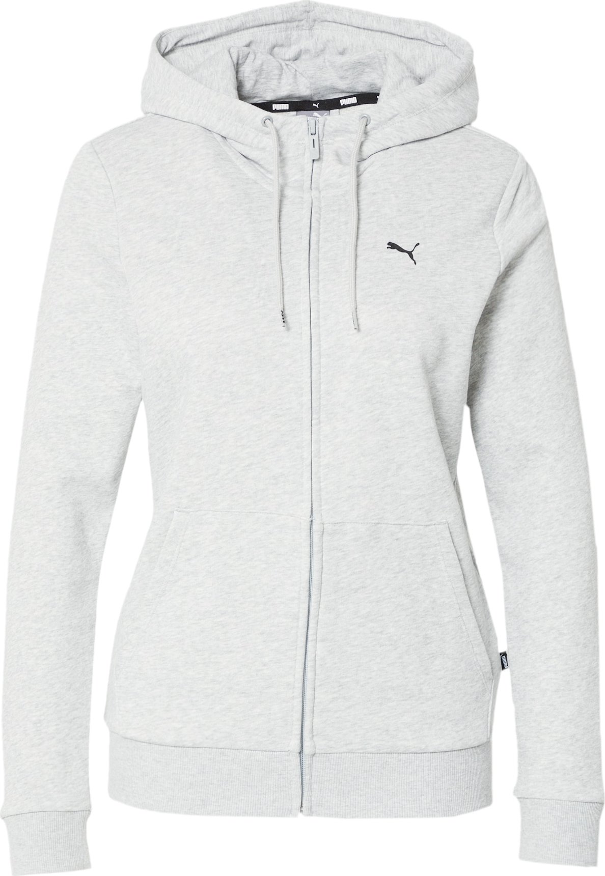 PUMA Sportovní mikina světle šedá