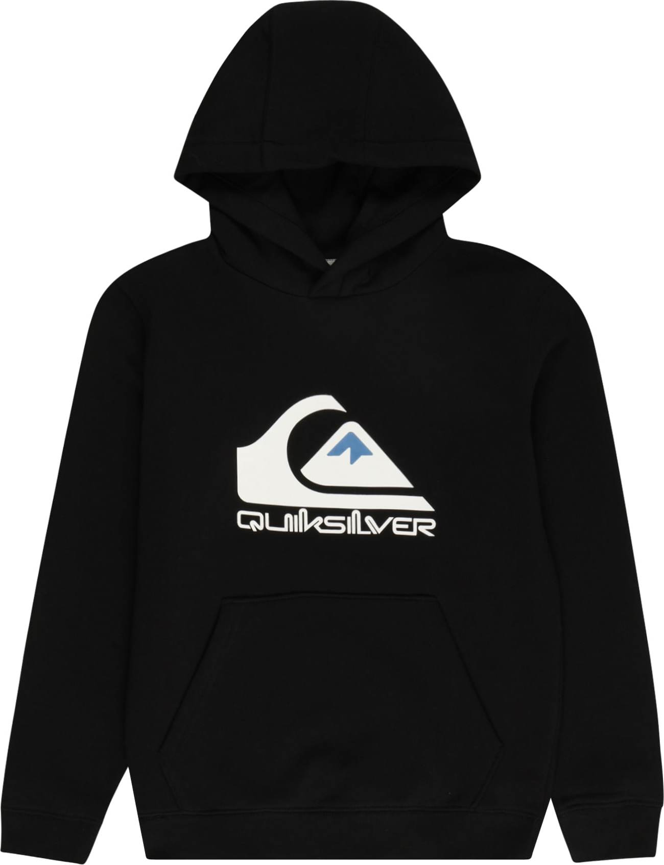 QUIKSILVER Sportovní mikina modrá / černá / bílá