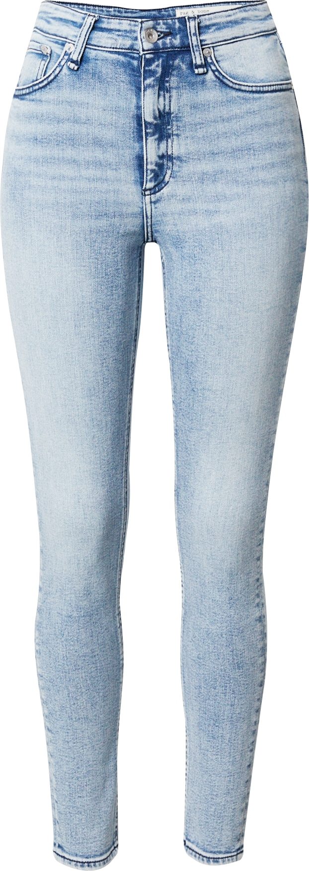 rag & bone Džíny 'Nina' světlemodrá
