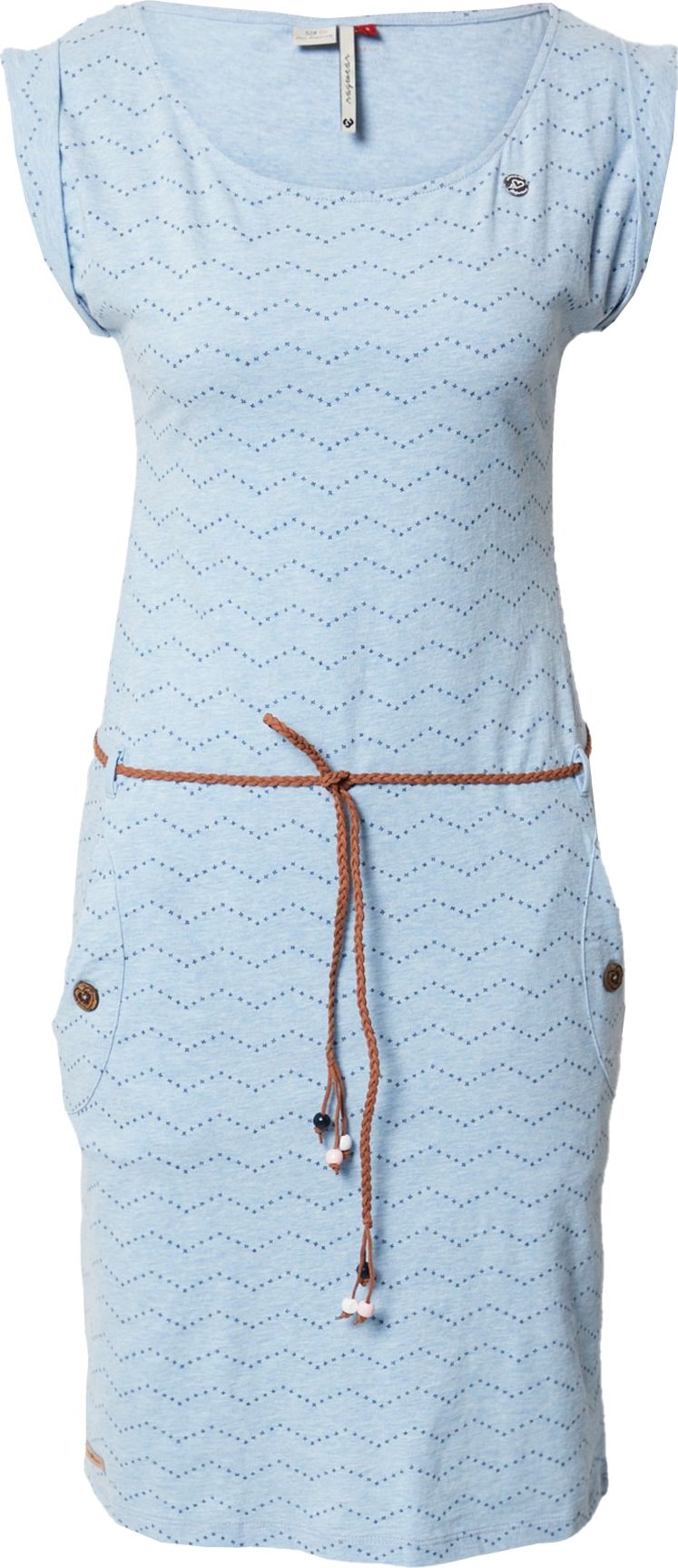 Ragwear Šaty 'TAGG' modrá / světlemodrá