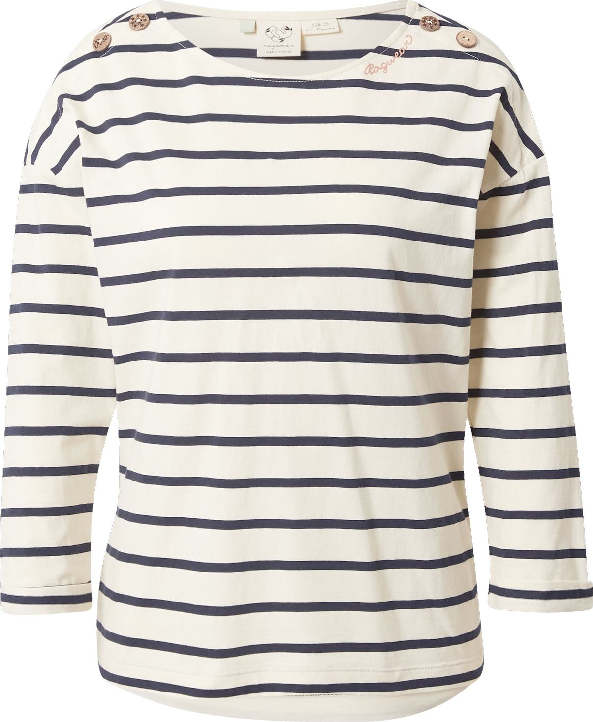 Ragwear Tričko 'TAVVI' černá / bílá