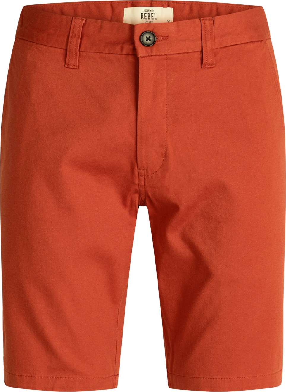 Redefined Rebel Chino kalhoty 'Ethan' rezavě hnědá