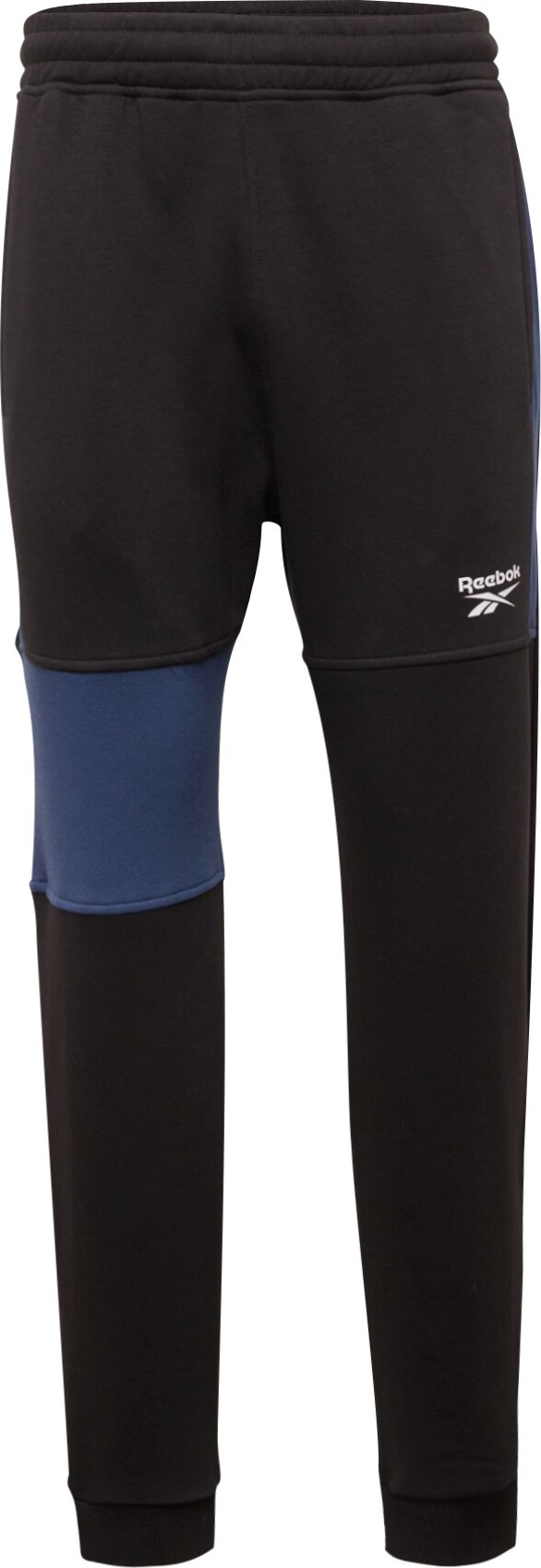 Reebok Sport Sportovní kalhoty modrá / černá / bílá