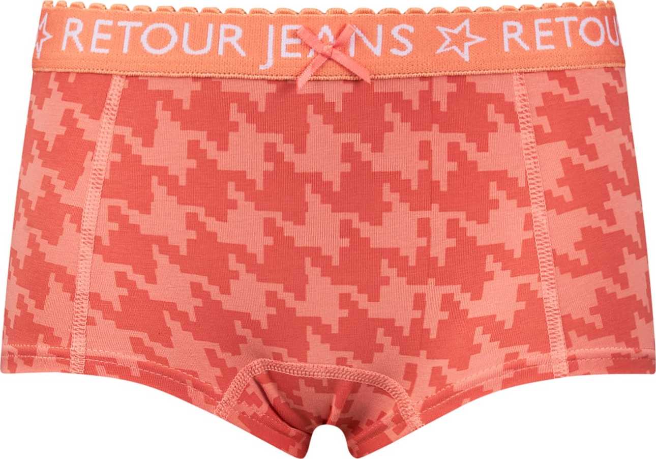 Retour Jeans Spodní prádlo 'Ginger' korálová / tmavě oranžová / bílá