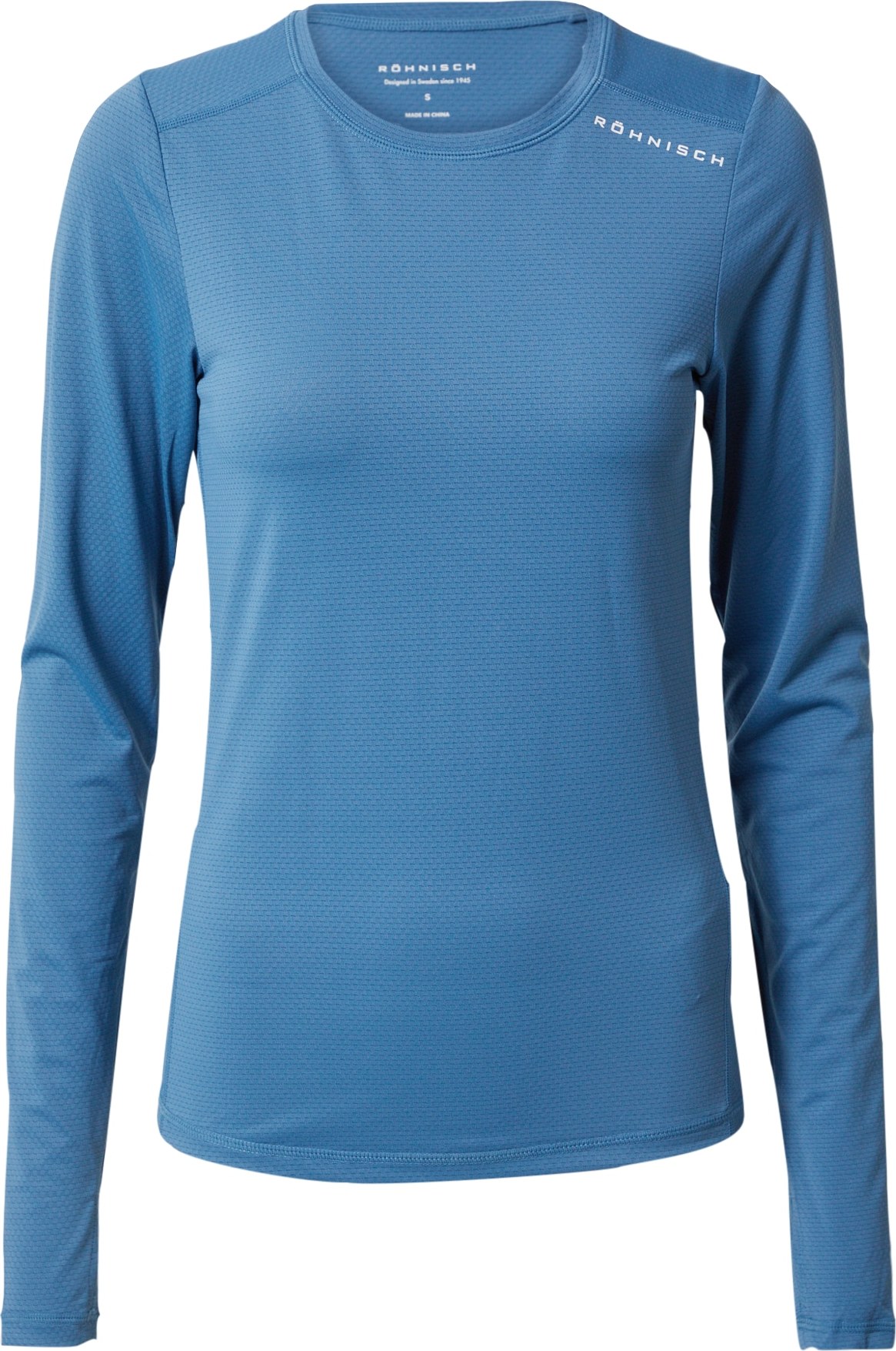 Röhnisch Funkční tričko 'JACQUARD' kouřově modrá / bílá