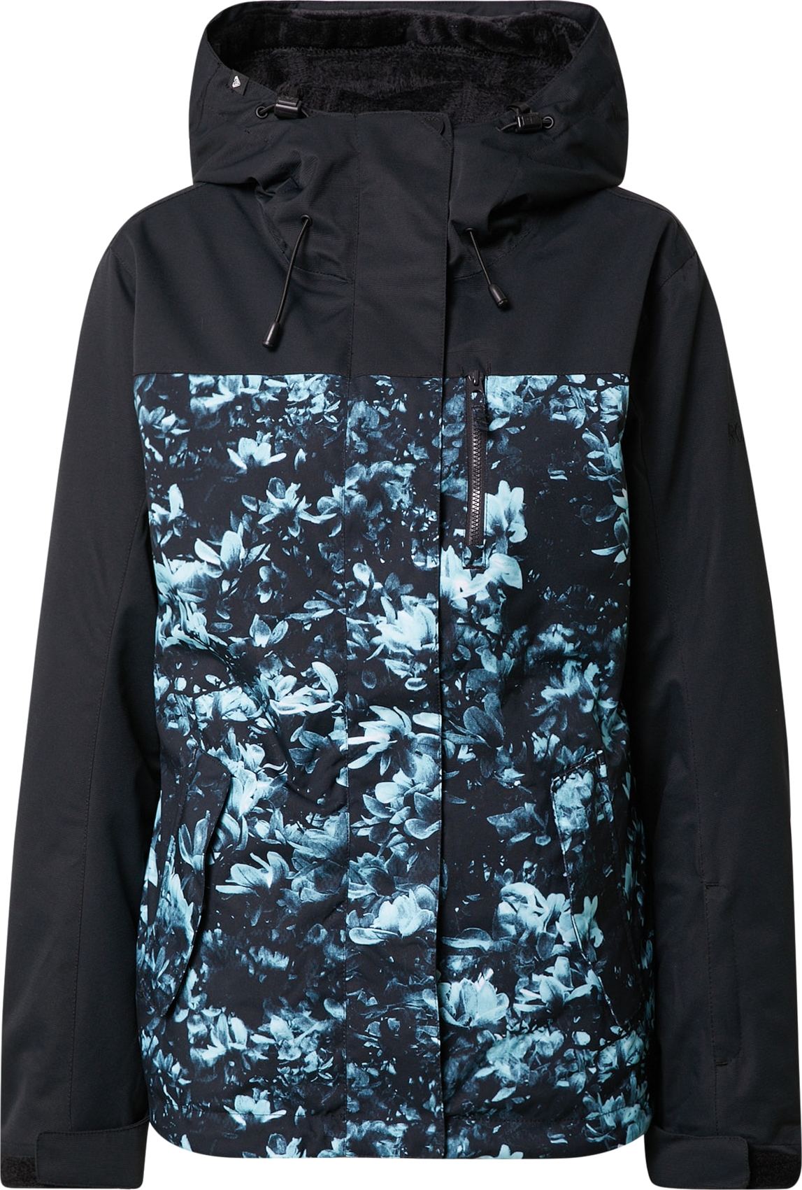 ROXY Outdoorová bunda 'JETTY' chladná modrá / světlemodrá / černá