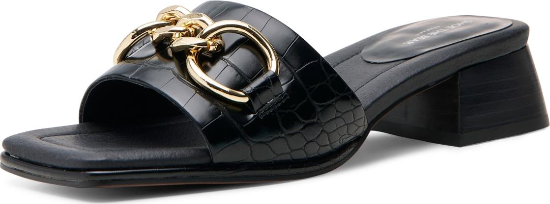 Shoe The Bear Pantofle zlatá / černá