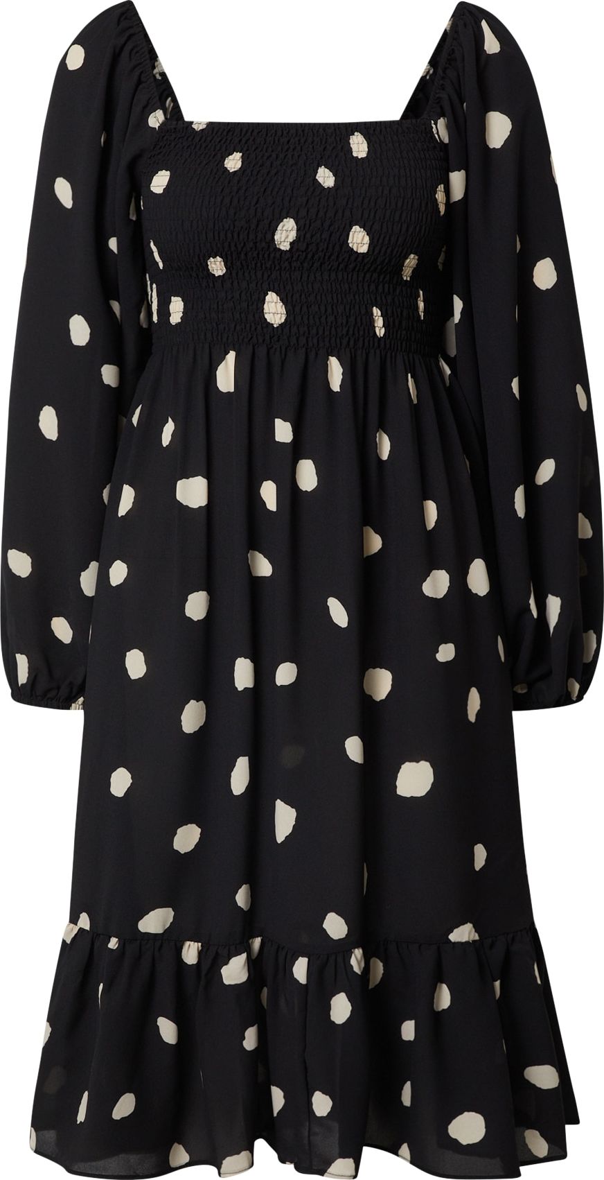Skirt & Stiletto Košilové šaty 'Benicia' béžová / černá