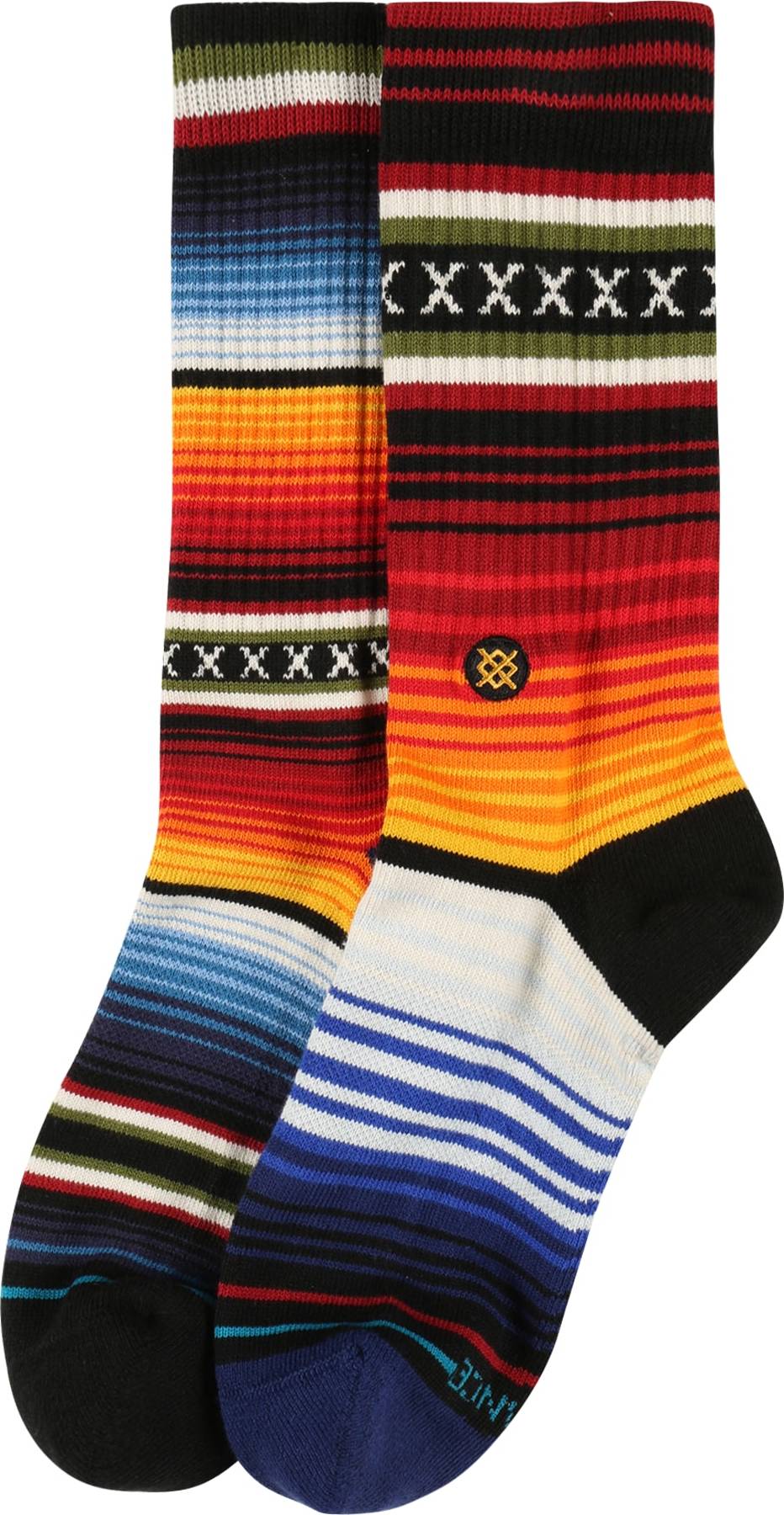 Stance Sportovní ponožky mix barev