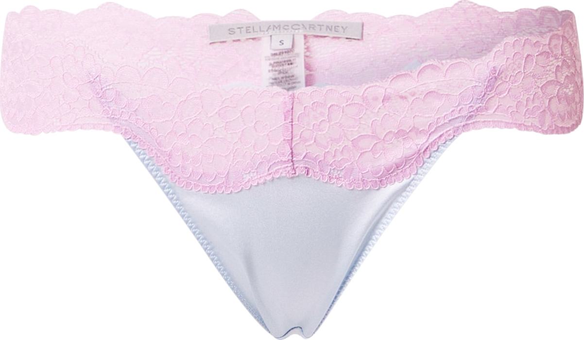 Stella McCartney Tanga azurová / růžová