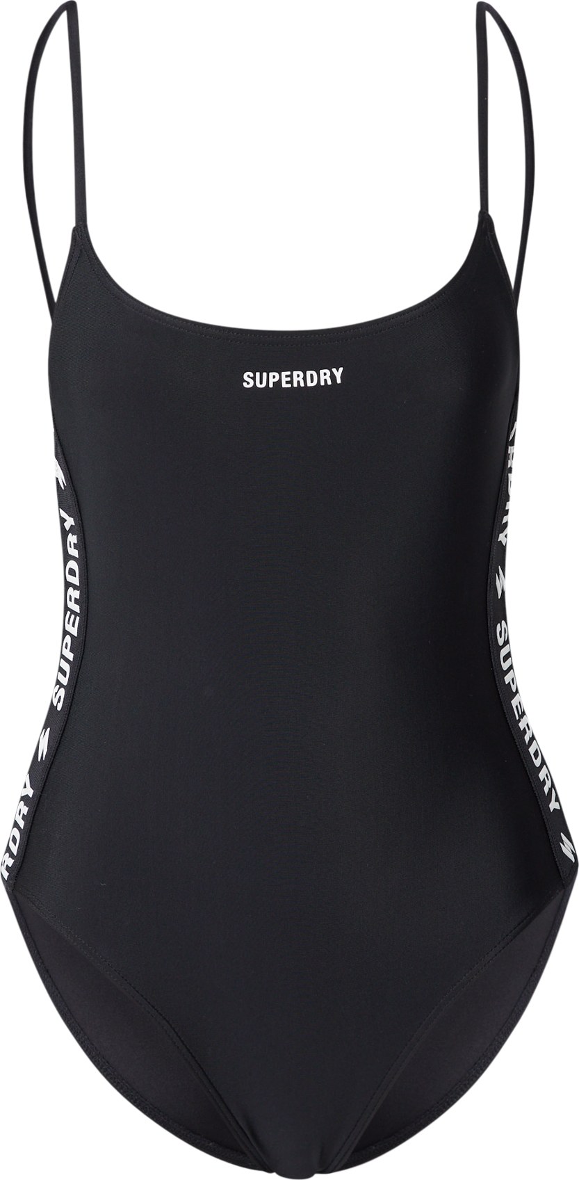 Superdry Plavky černá / bílá