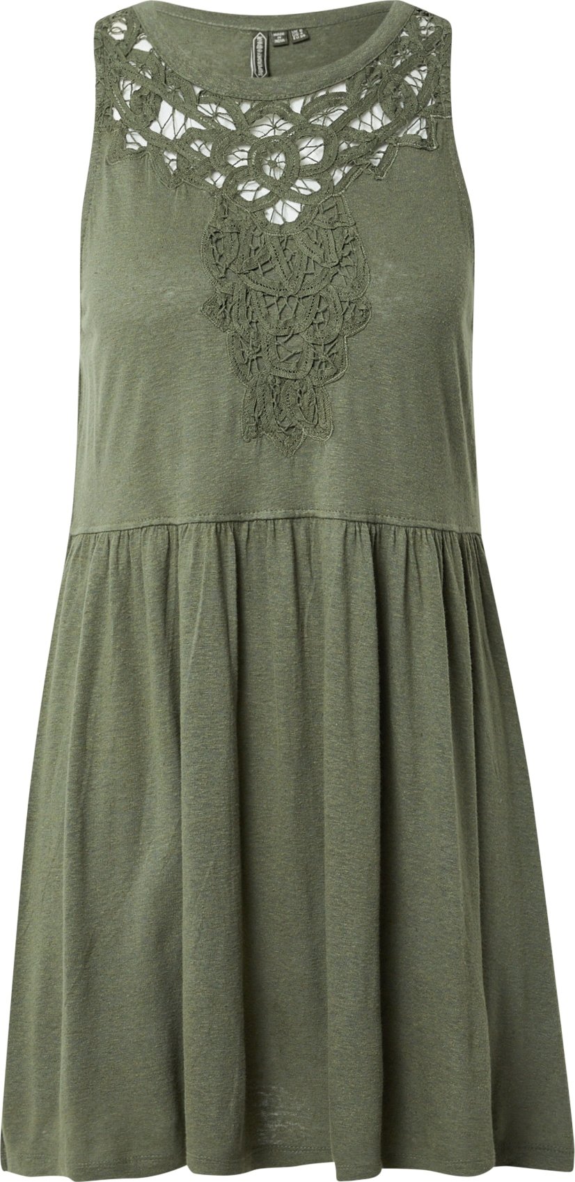 Superdry Šaty olivová