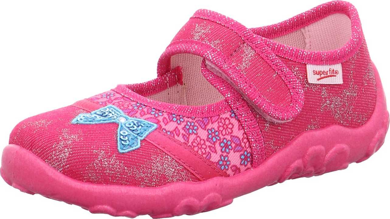 SUPERFIT Pantofle 'Bonny' modrá / pink / růžová