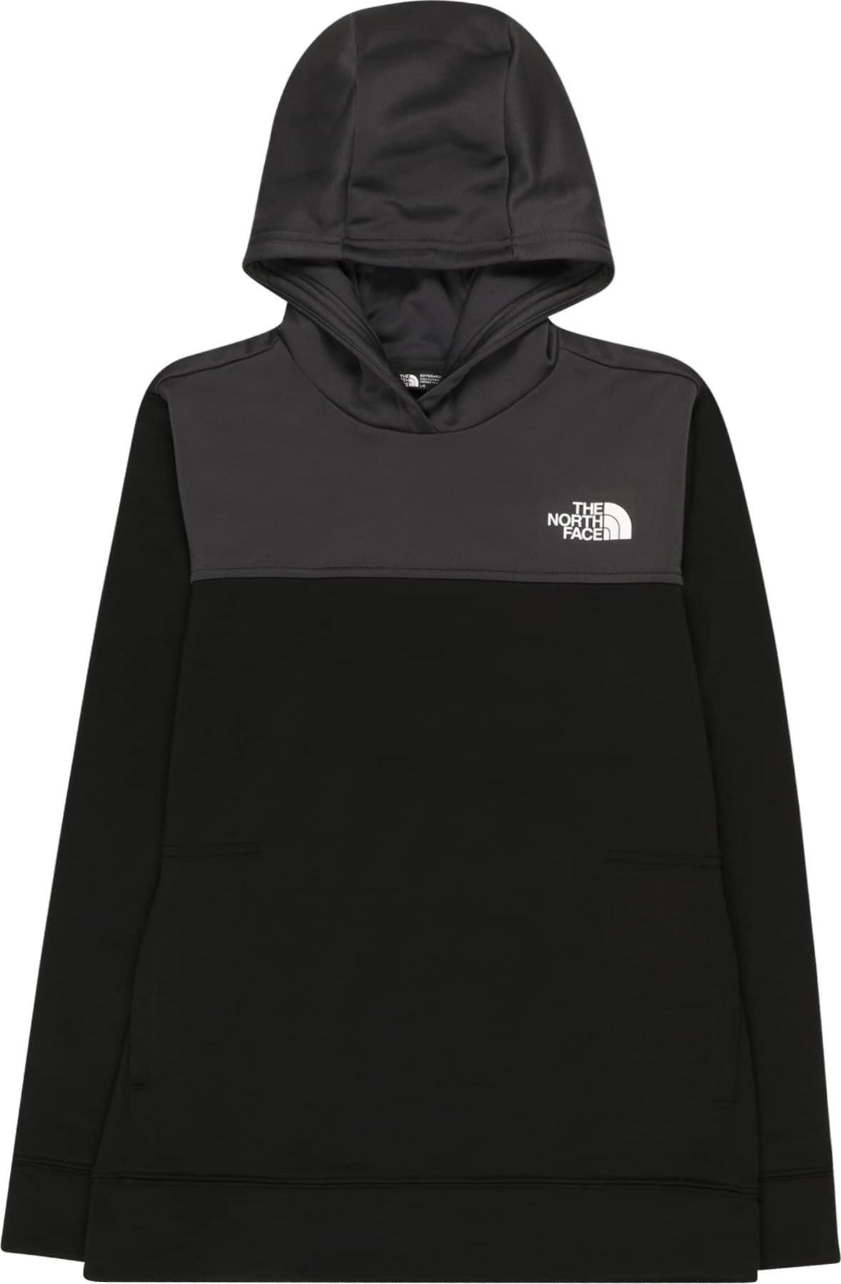 THE NORTH FACE Sportovní mikina 'Surgent' tmavě šedá / černá / bílá