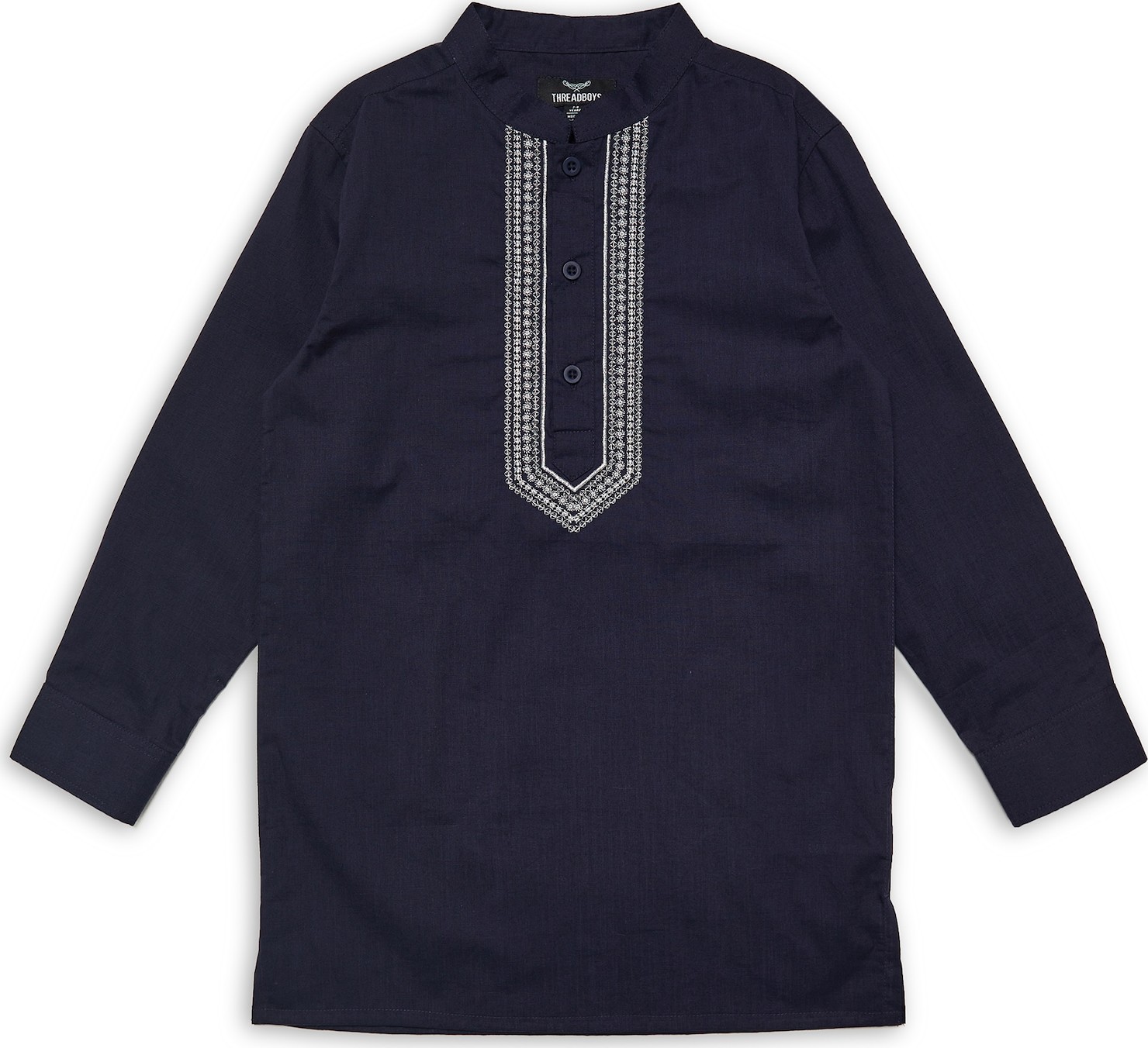 Threadboys Košile 'Braden' krémová / námořnická modř