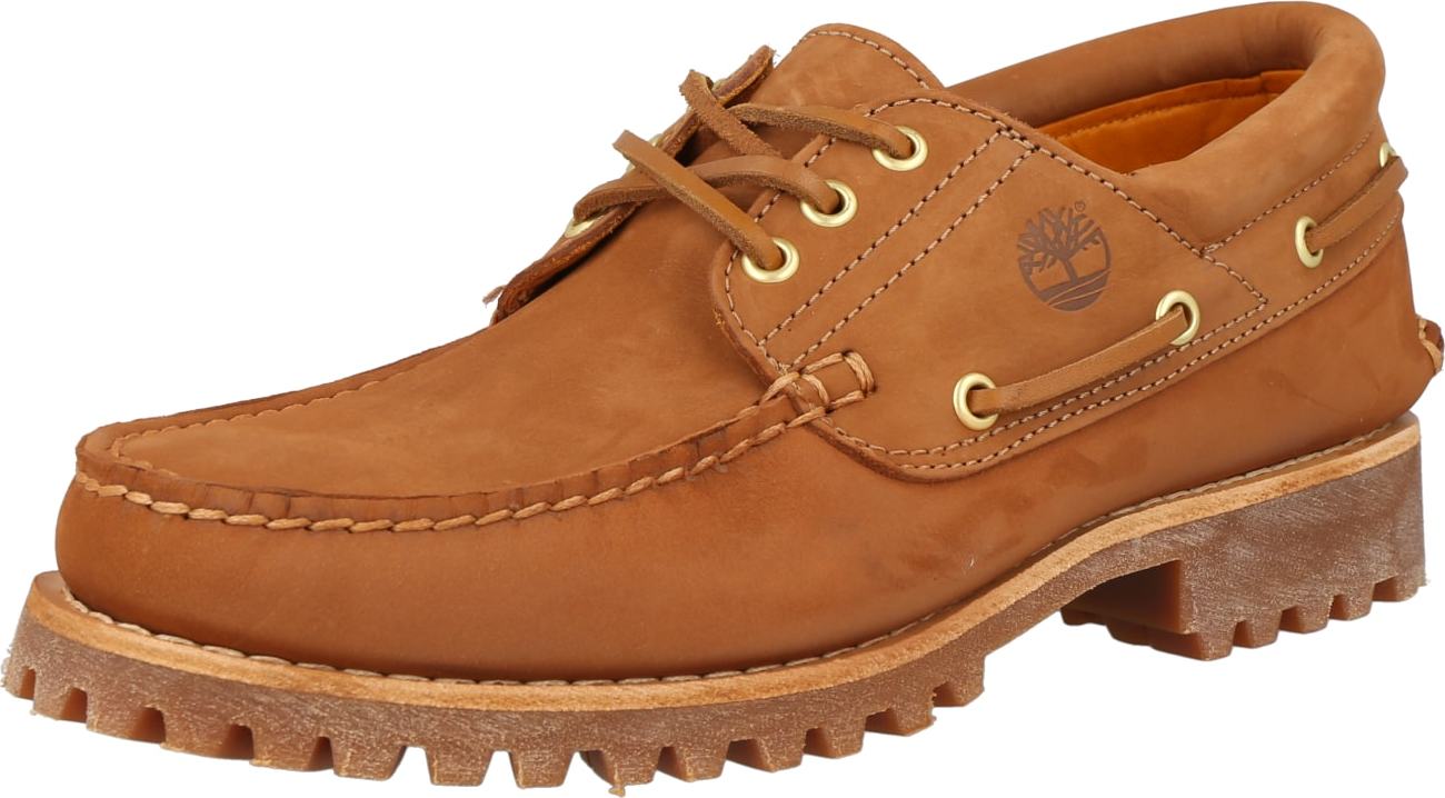 TIMBERLAND Šněrovací boty hnědá