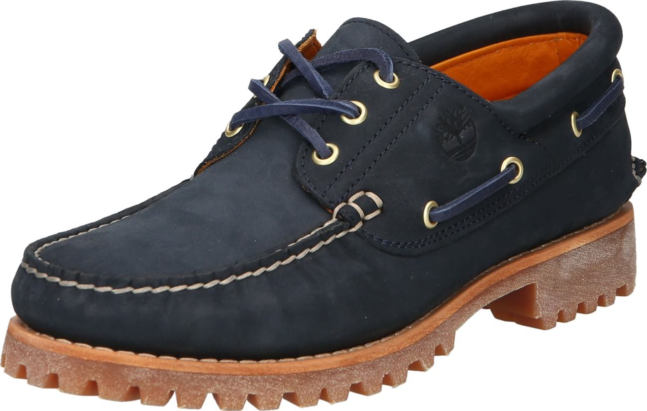 TIMBERLAND Šněrovací boty námořnická modř