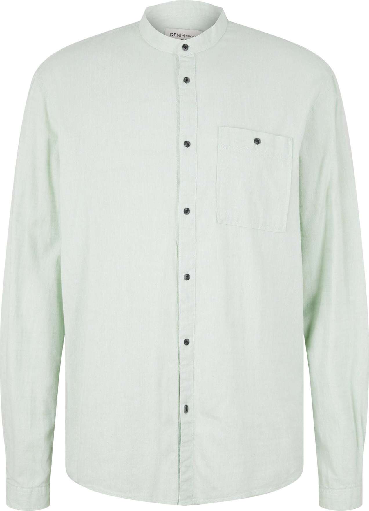 TOM TAILOR DENIM Košile pastelově zelená