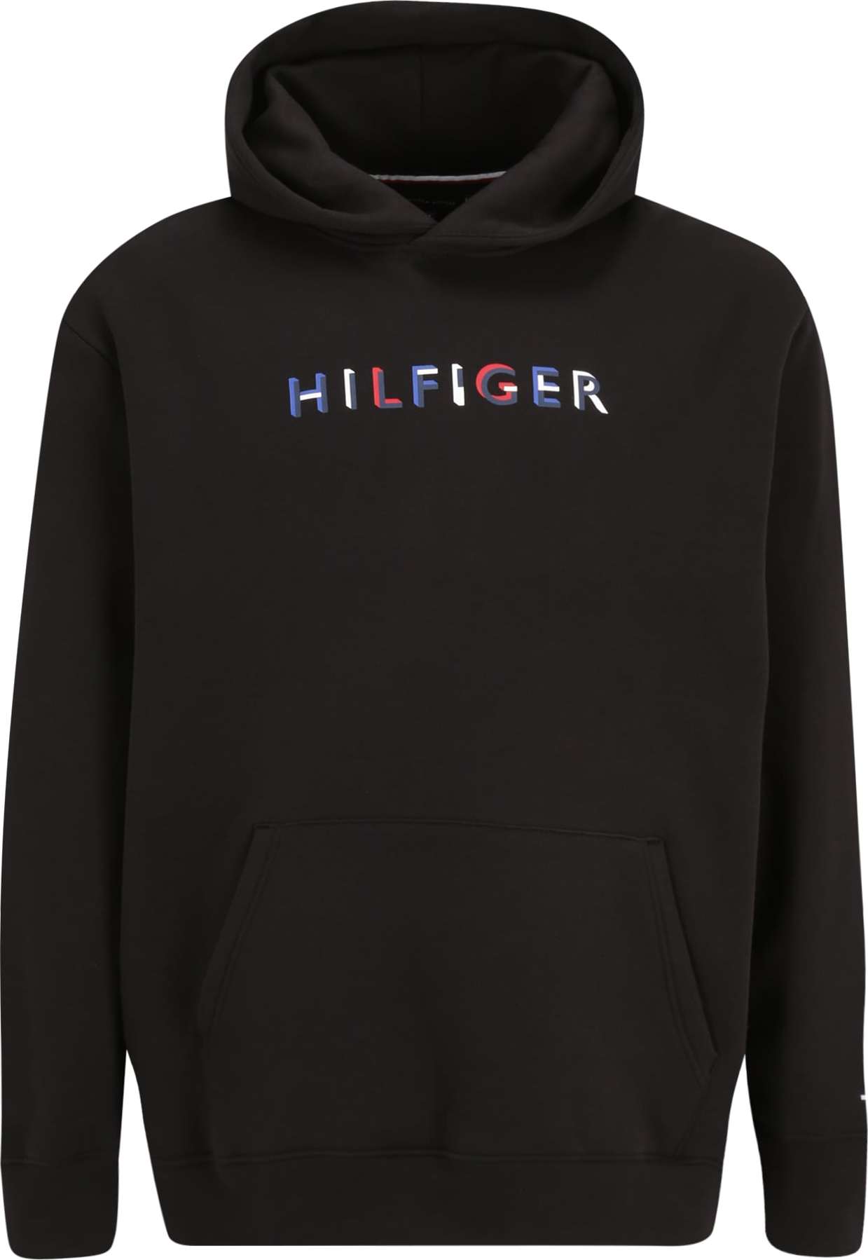 Tommy Hilfiger Big & Tall Mikina modrá / červená / černá / bílá