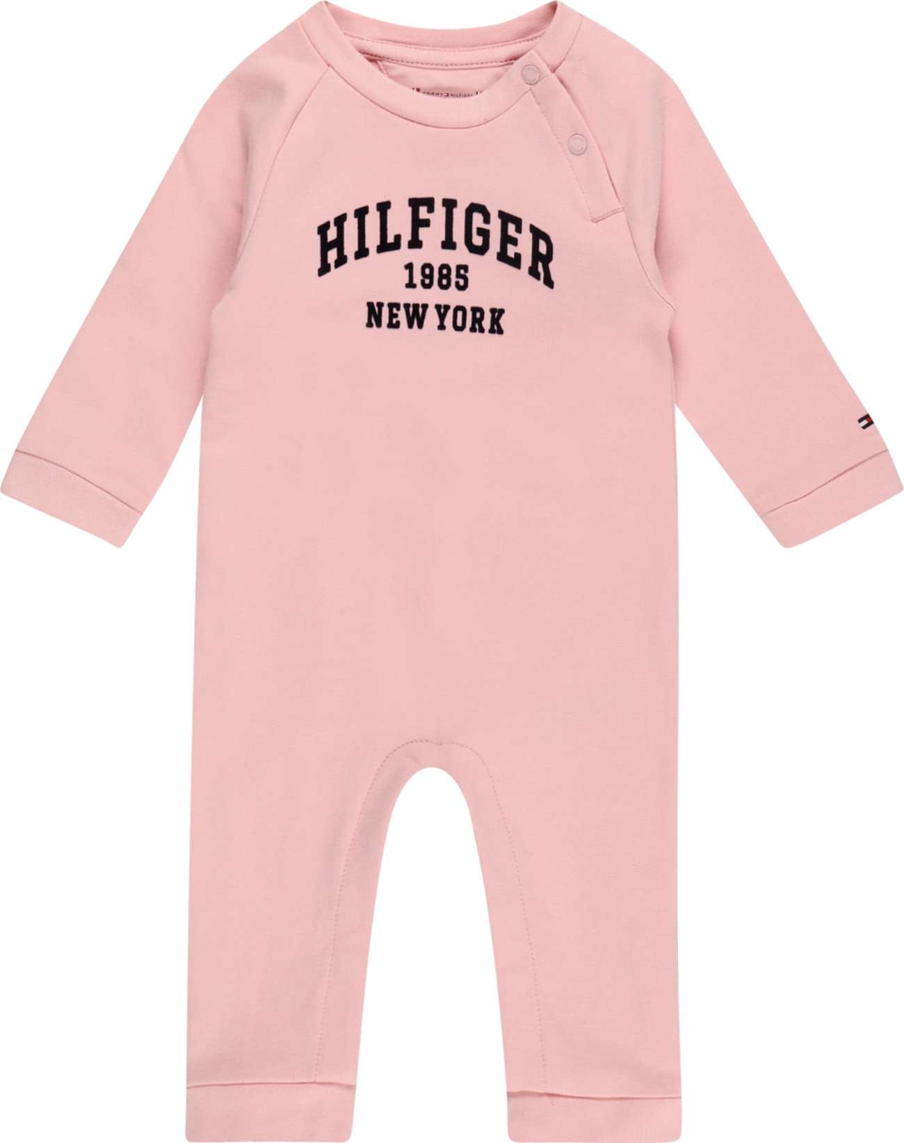 TOMMY HILFIGER Overal růžová / jasně červená / černá / bílá