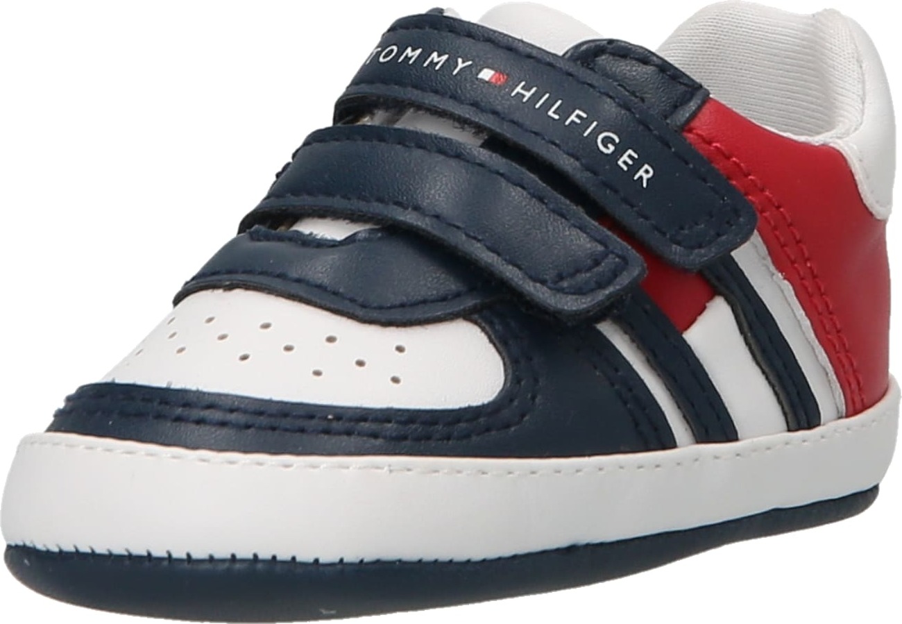 TOMMY HILFIGER Tenisky námořnická modř / červená / bílá