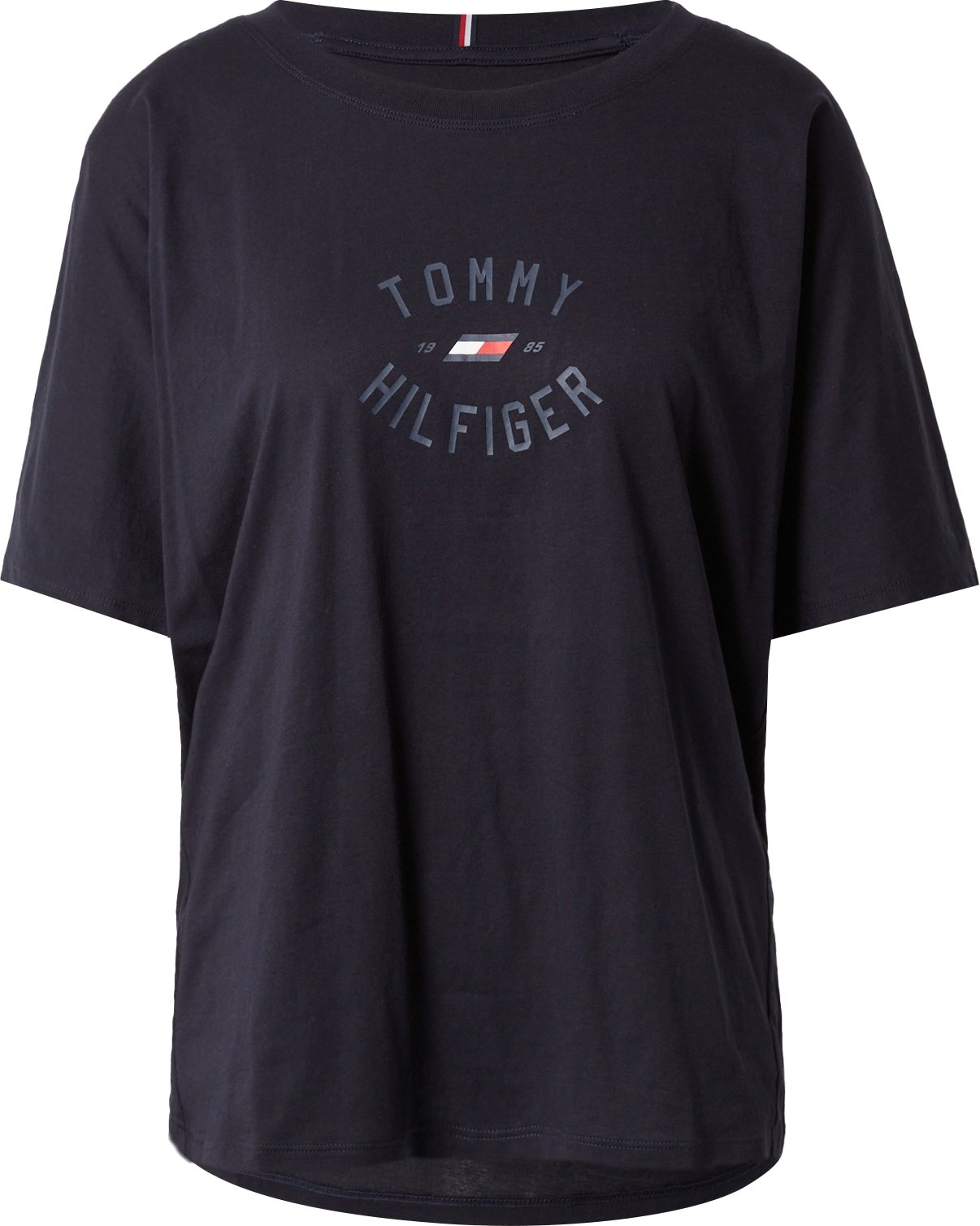 TOMMY HILFIGER Tričko námořnická modř / červená / bílá