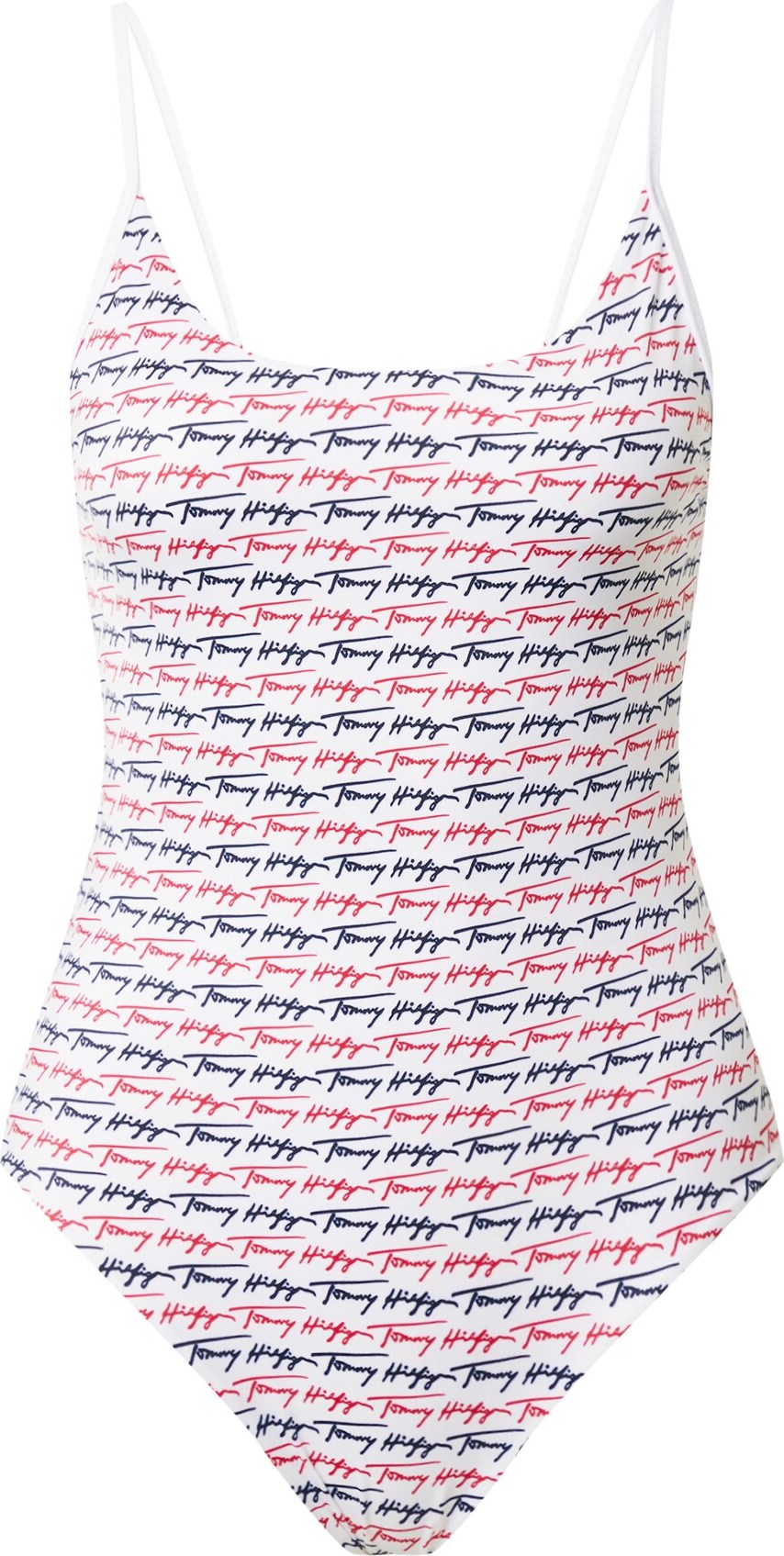 Tommy Hilfiger Underwear Plavky 'CHEEKY' marine modrá / grenadina / bílá