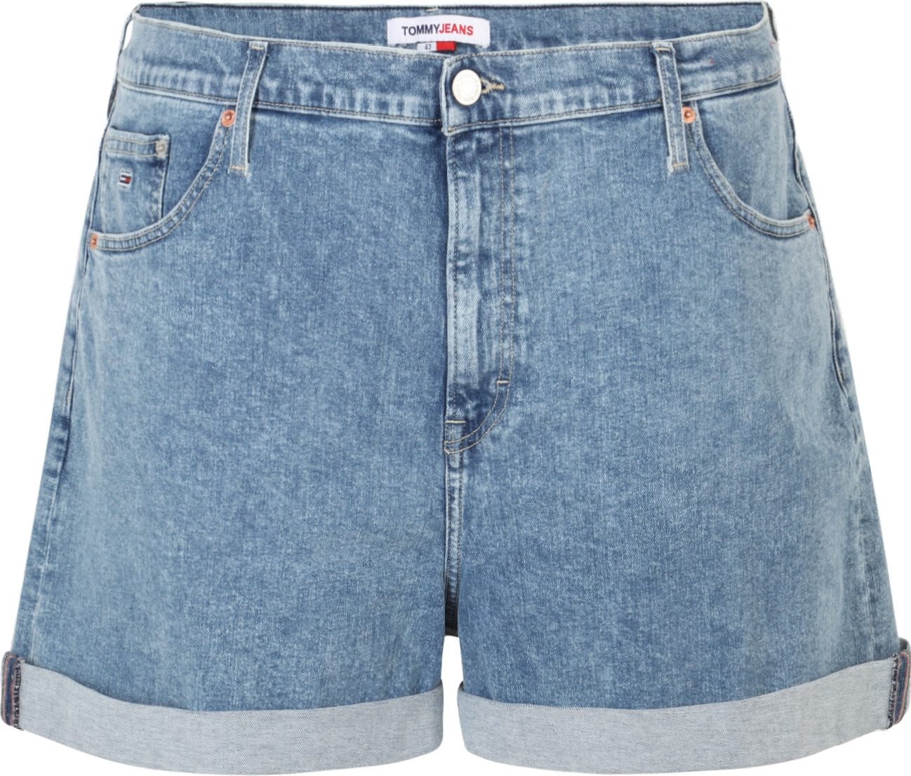 Tommy Jeans Curve Džíny modrá džínovina