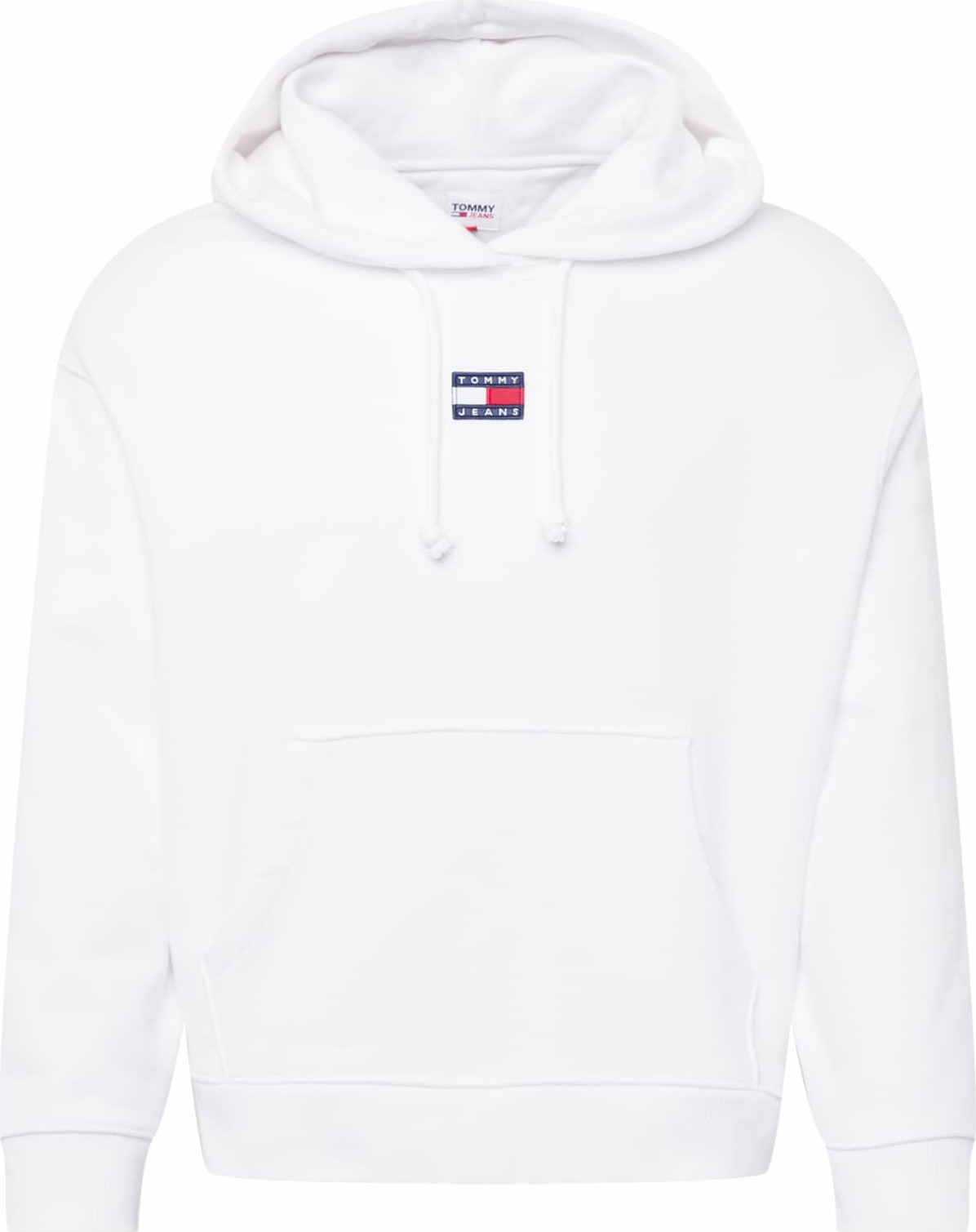 Tommy Jeans Curve Mikina námořnická modř / červená / bílá