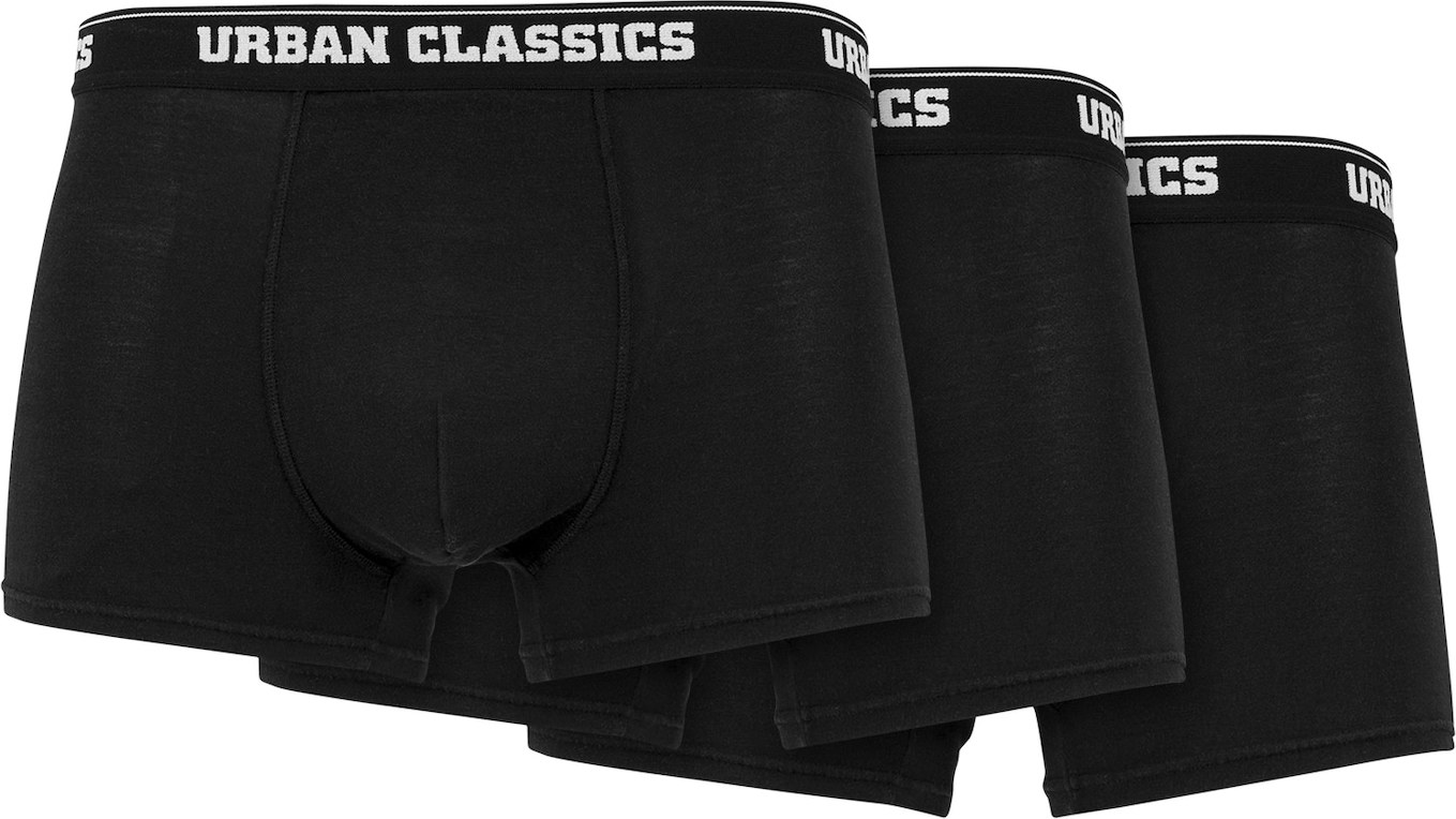 Urban Classics Boxerky černá / bílá