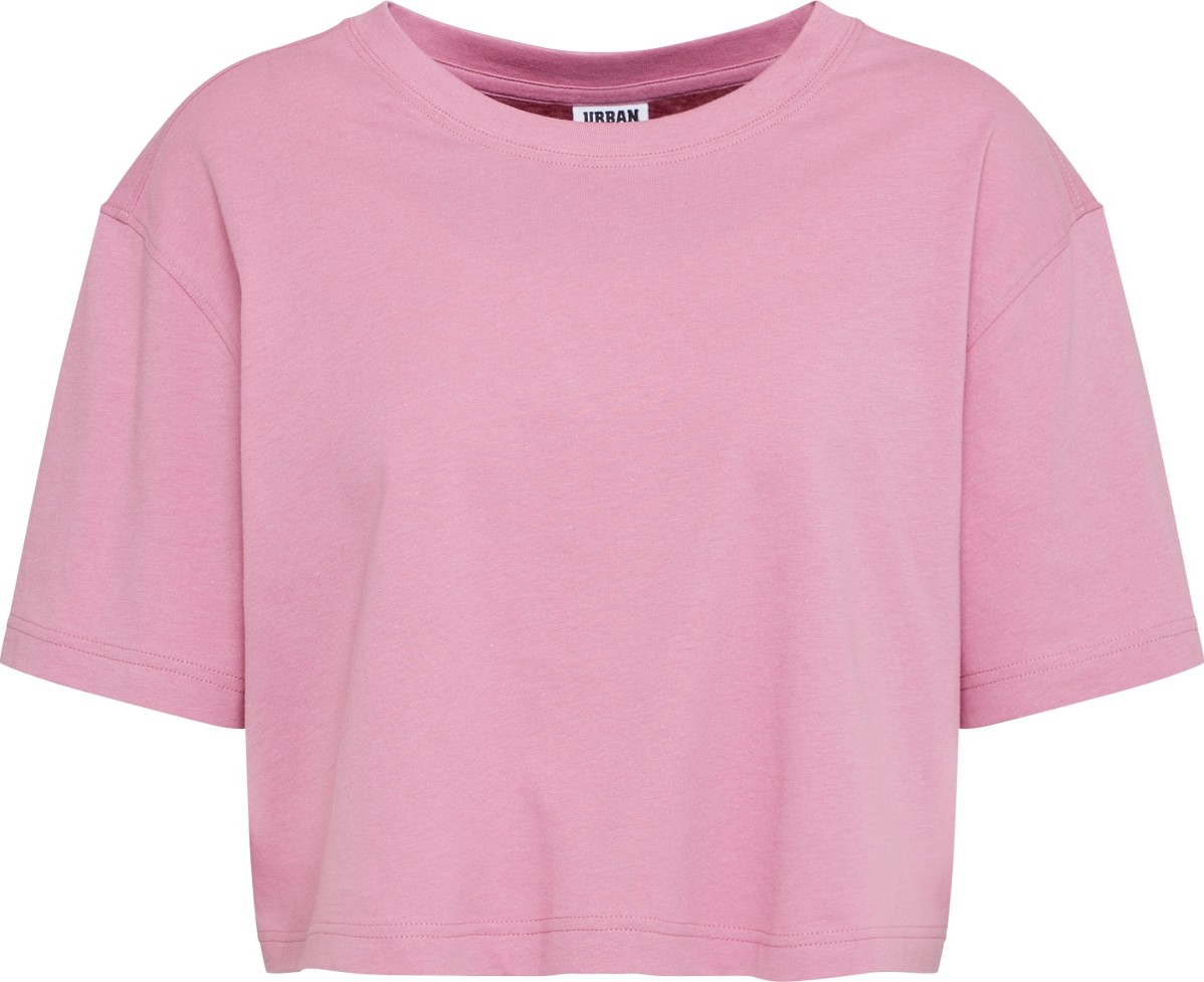 Urban Classics Oversized tričko růžová