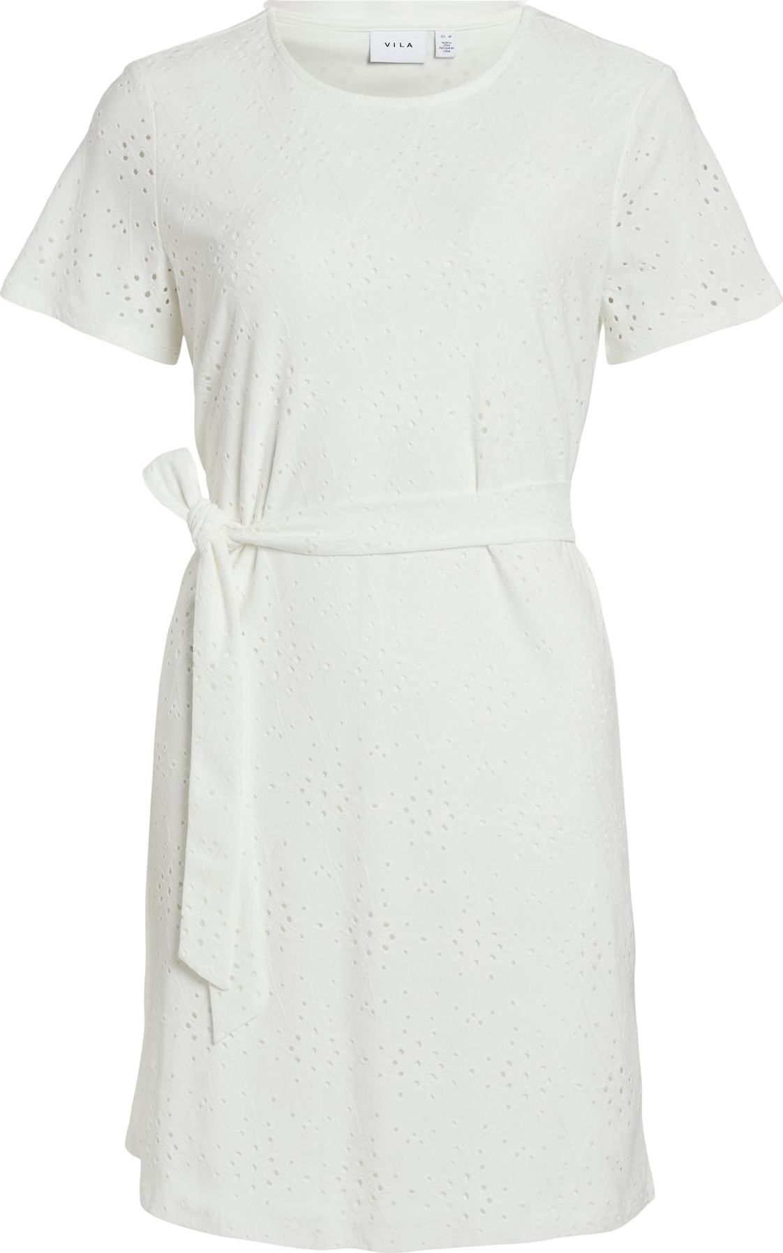 VILA Letní šaty 'KAWA' bílá