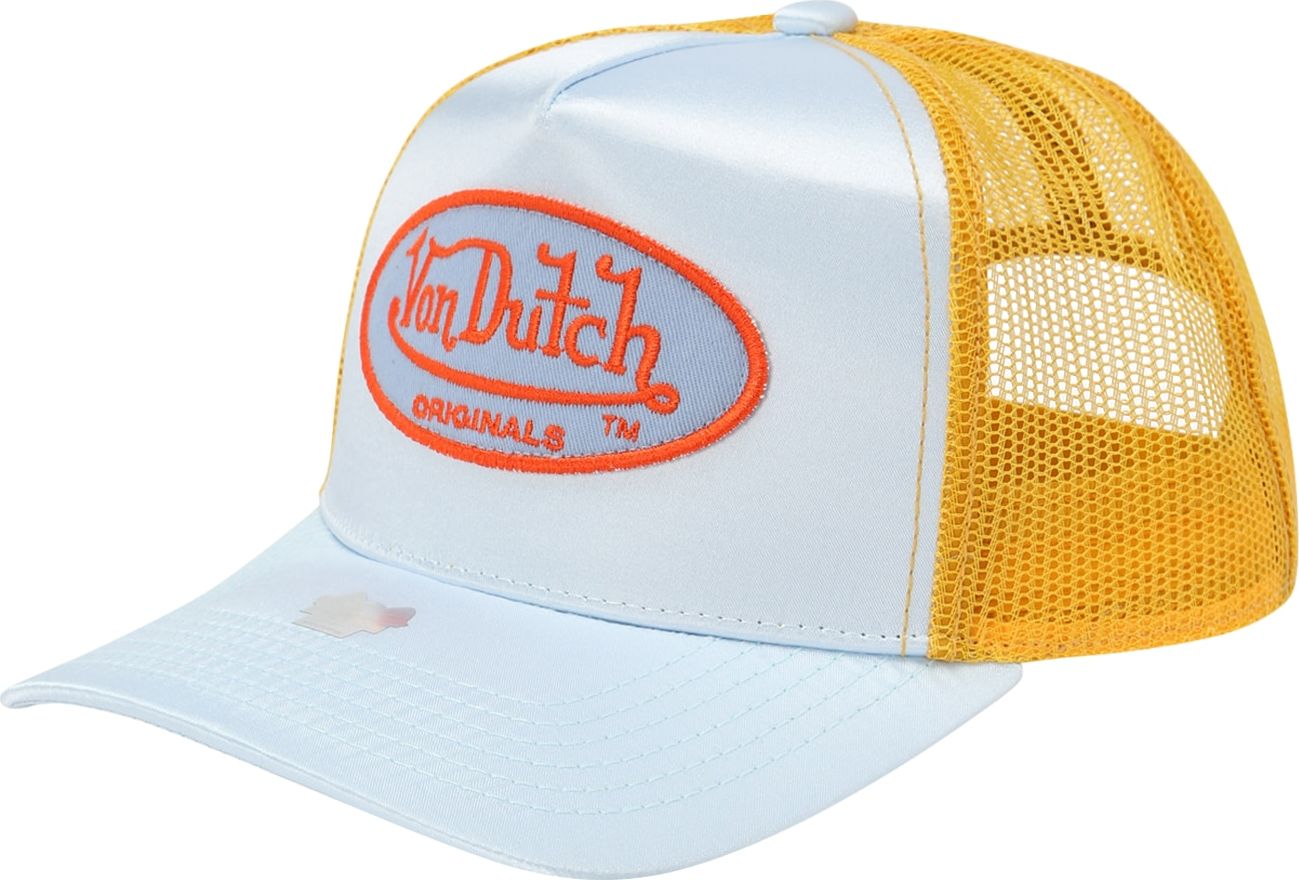 Von Dutch Originals Čepice světlemodrá / hořčicová / červená