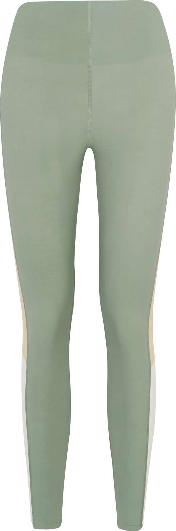 Yvette Sports Sportovní kalhoty 'Carly' žlutá / světle zelená / bílá