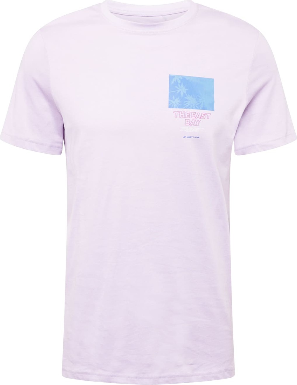 4F Funkční tričko světlemodrá / pastelová fialová / pink