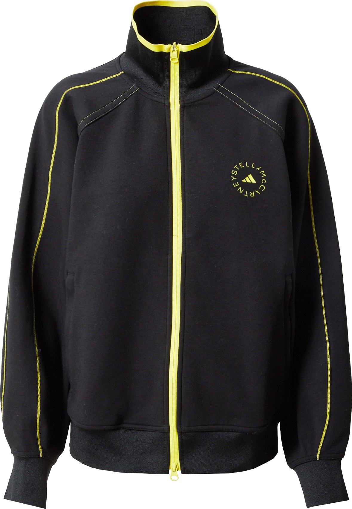 ADIDAS BY STELLA MCCARTNEY Sportovní bunda limone / černá