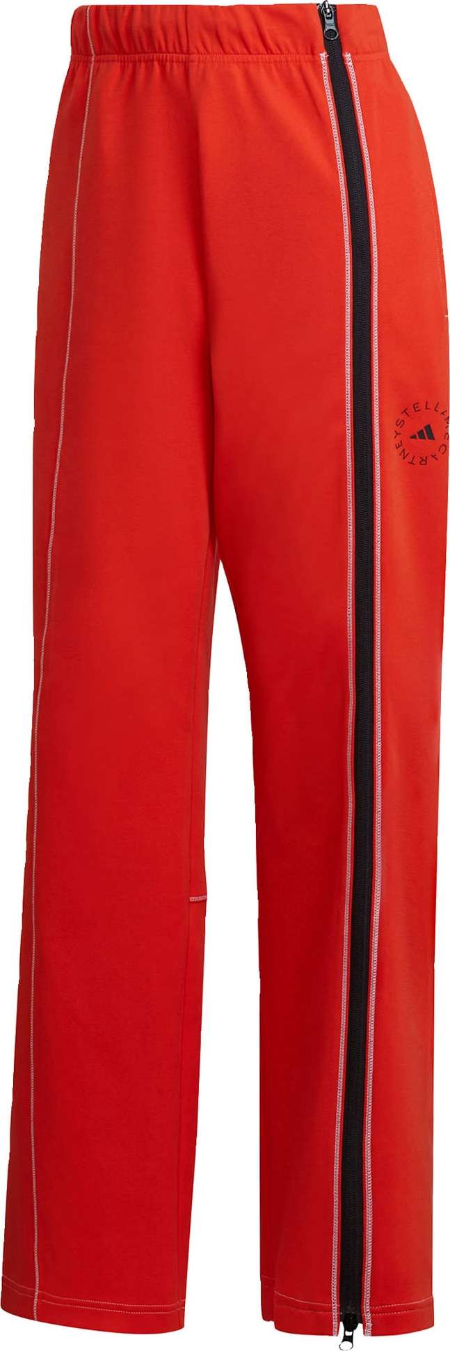 ADIDAS BY STELLA MCCARTNEY Sportovní kalhoty oranžová / černá