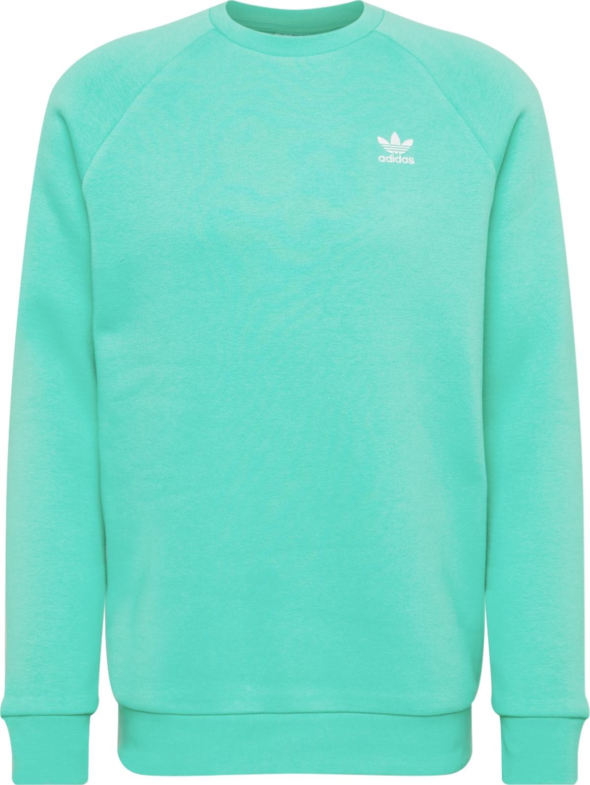 ADIDAS ORIGINALS Mikina nefritová / bílá